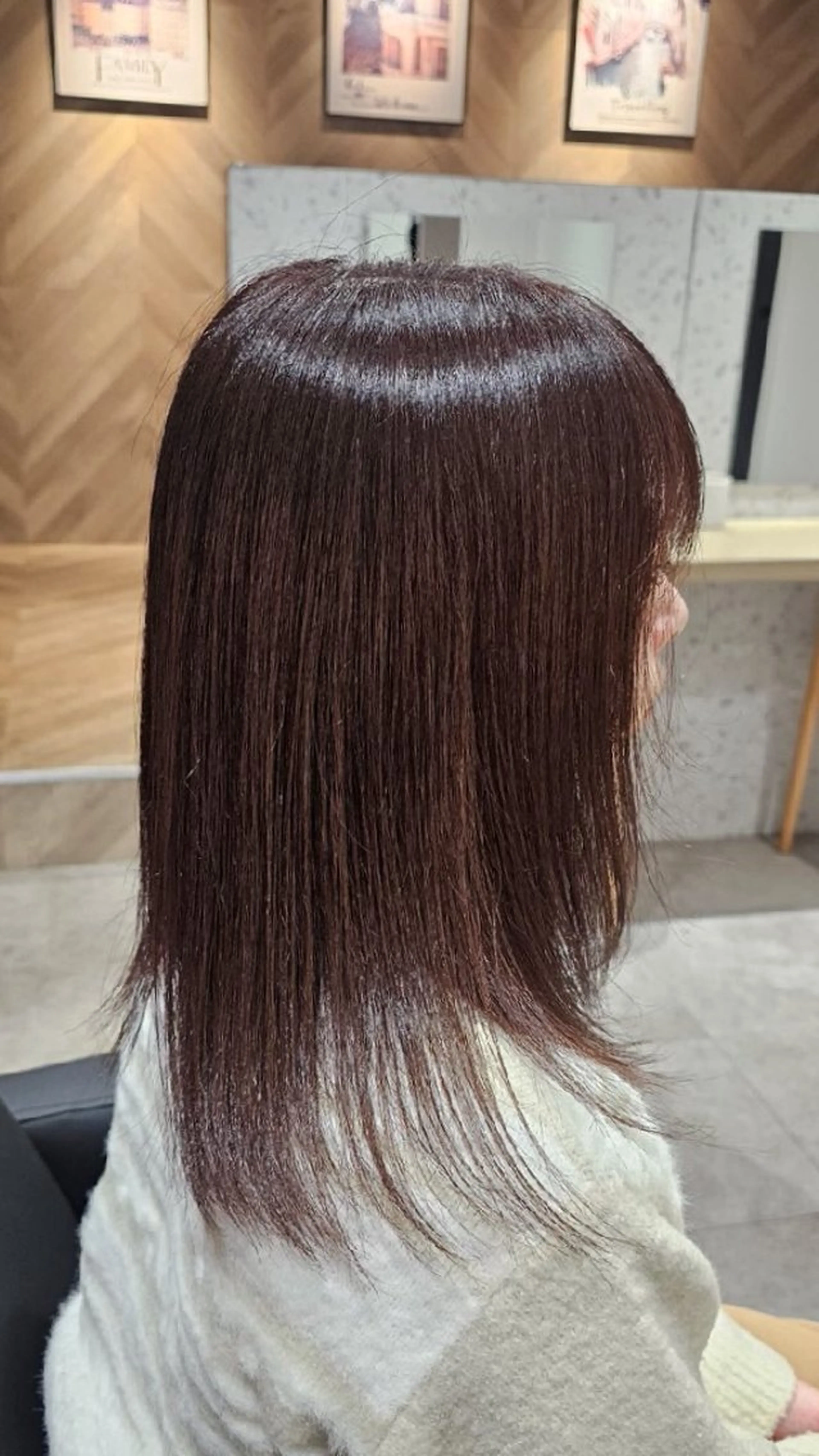 セミロング 🍀☘️阿部 誉叶☘️🍀のヘアスタイル