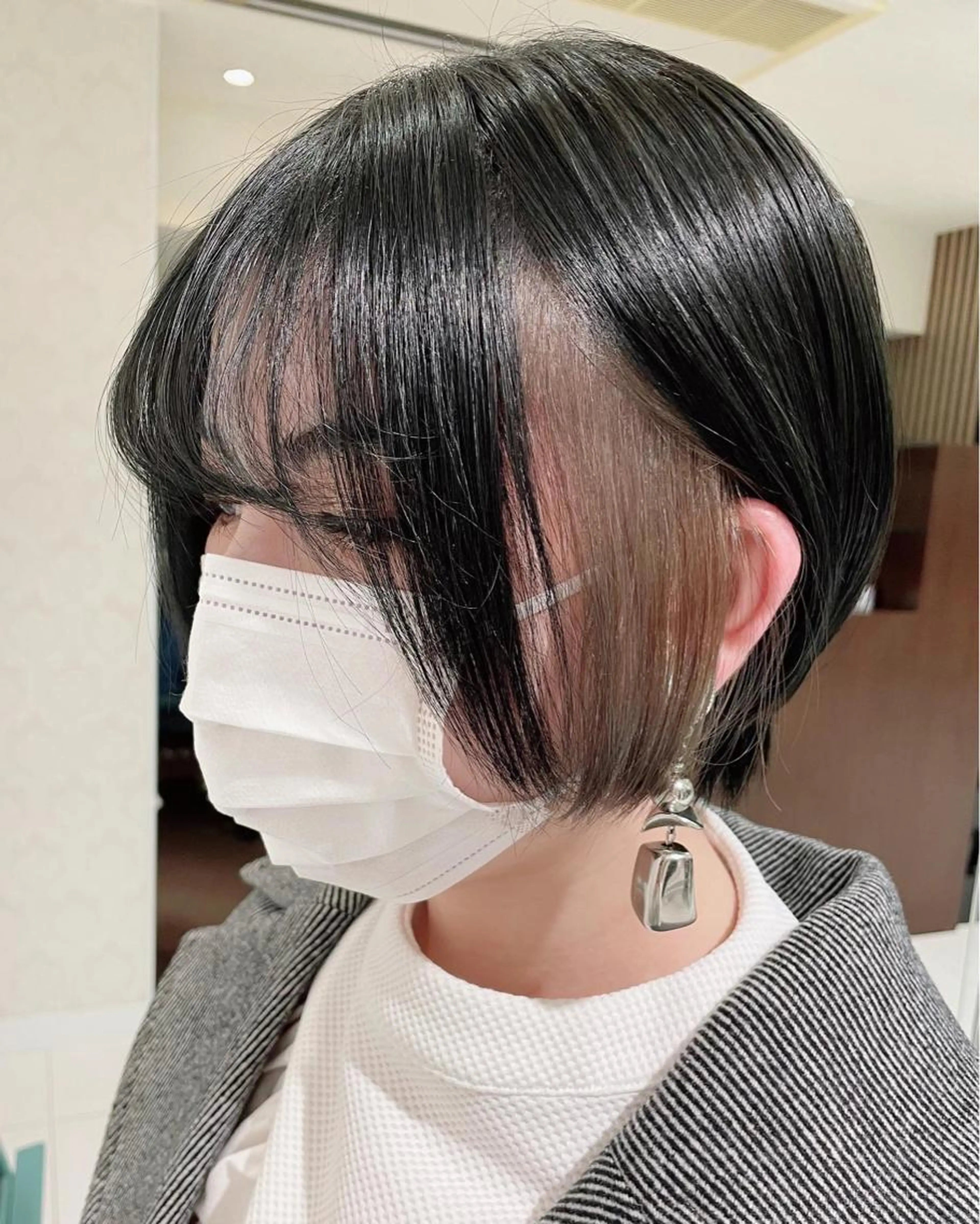 【最強前髪メニュー✨】前髪カット×前髪縮毛矯正の写真