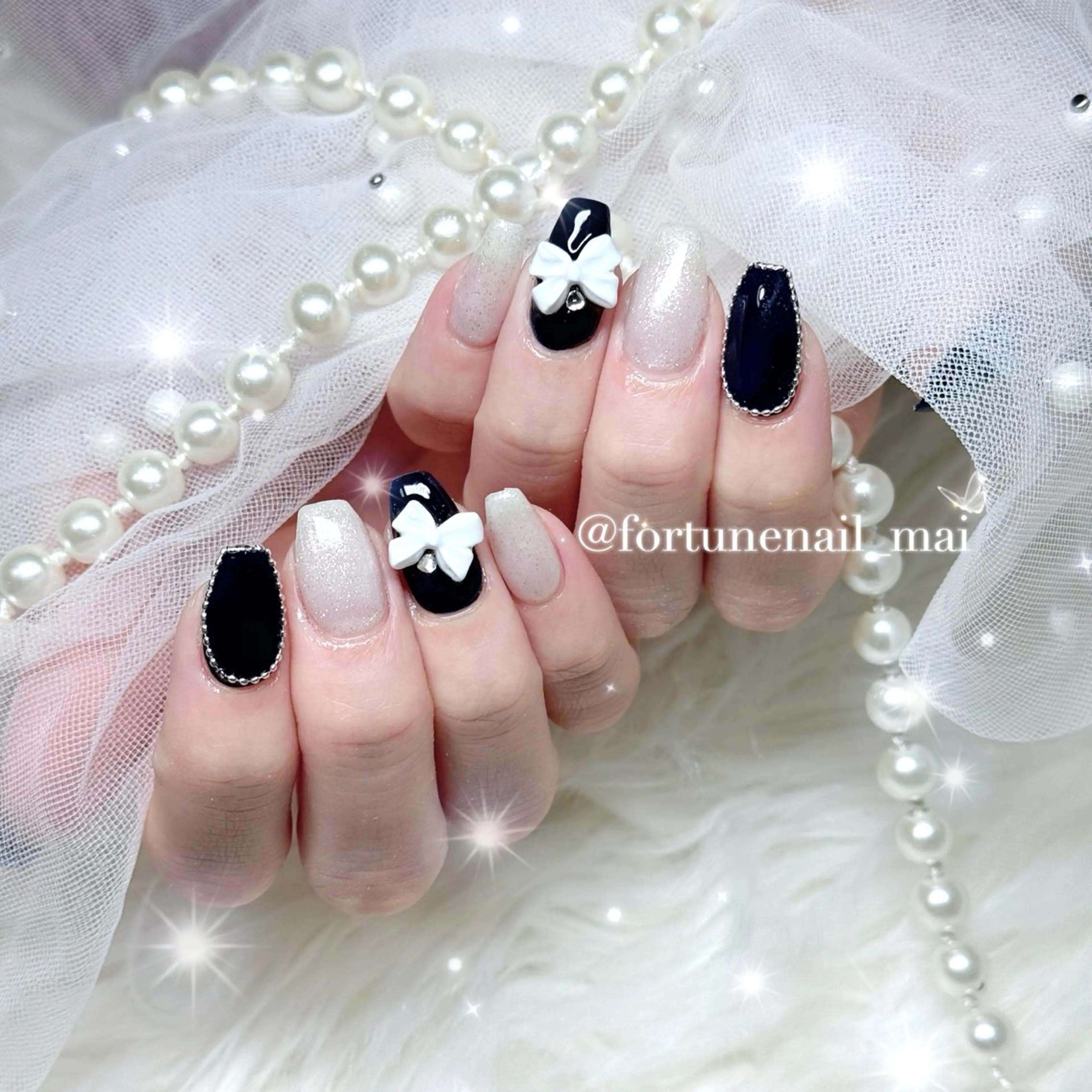 ネイル ハンドネイル 🎀Mai 🎀⋆.✩のネイルデザイン