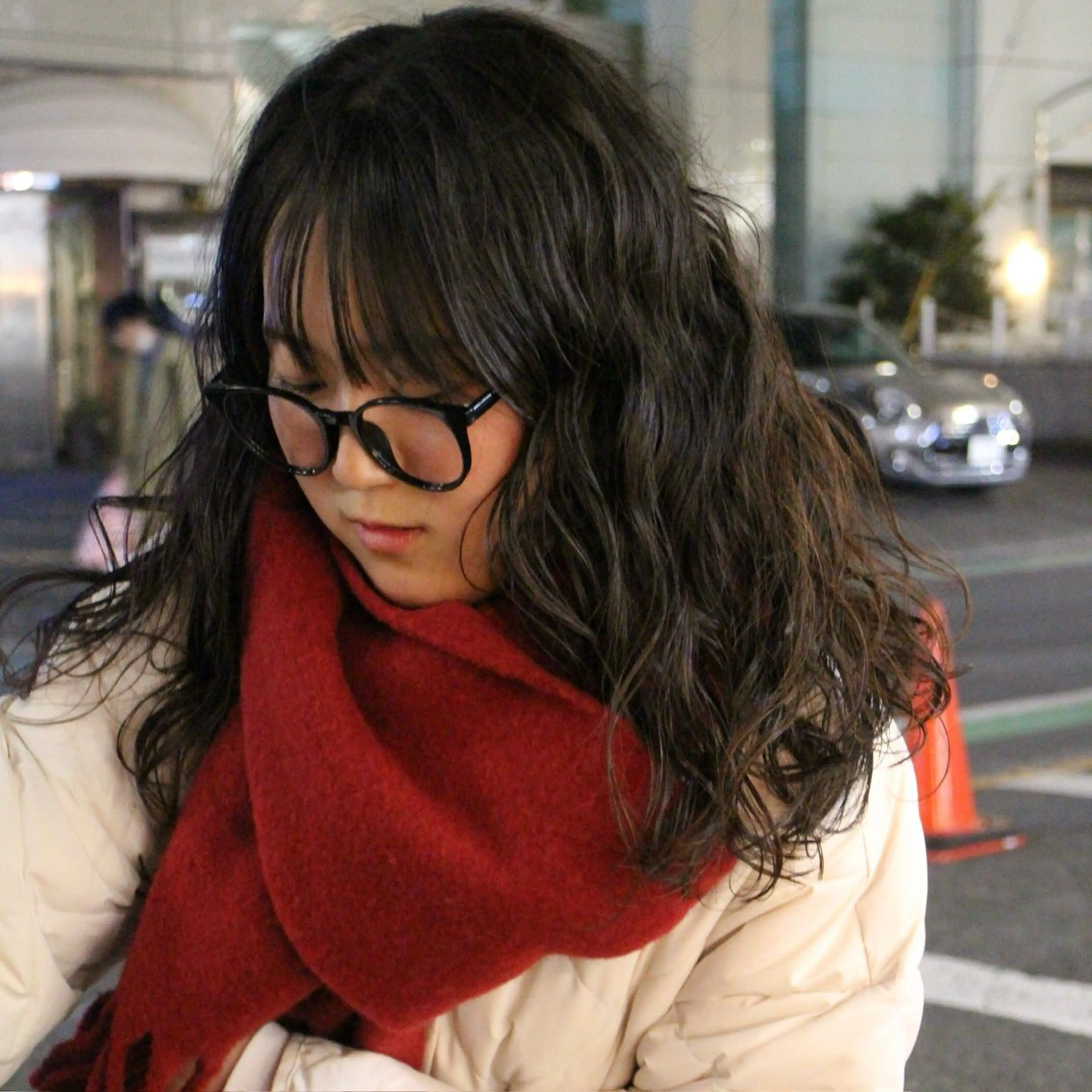 セミロング パーマ セミロングパーマ カーリーパーマ/ 透明ｶﾗｰ/MIKUのヘアスタイル