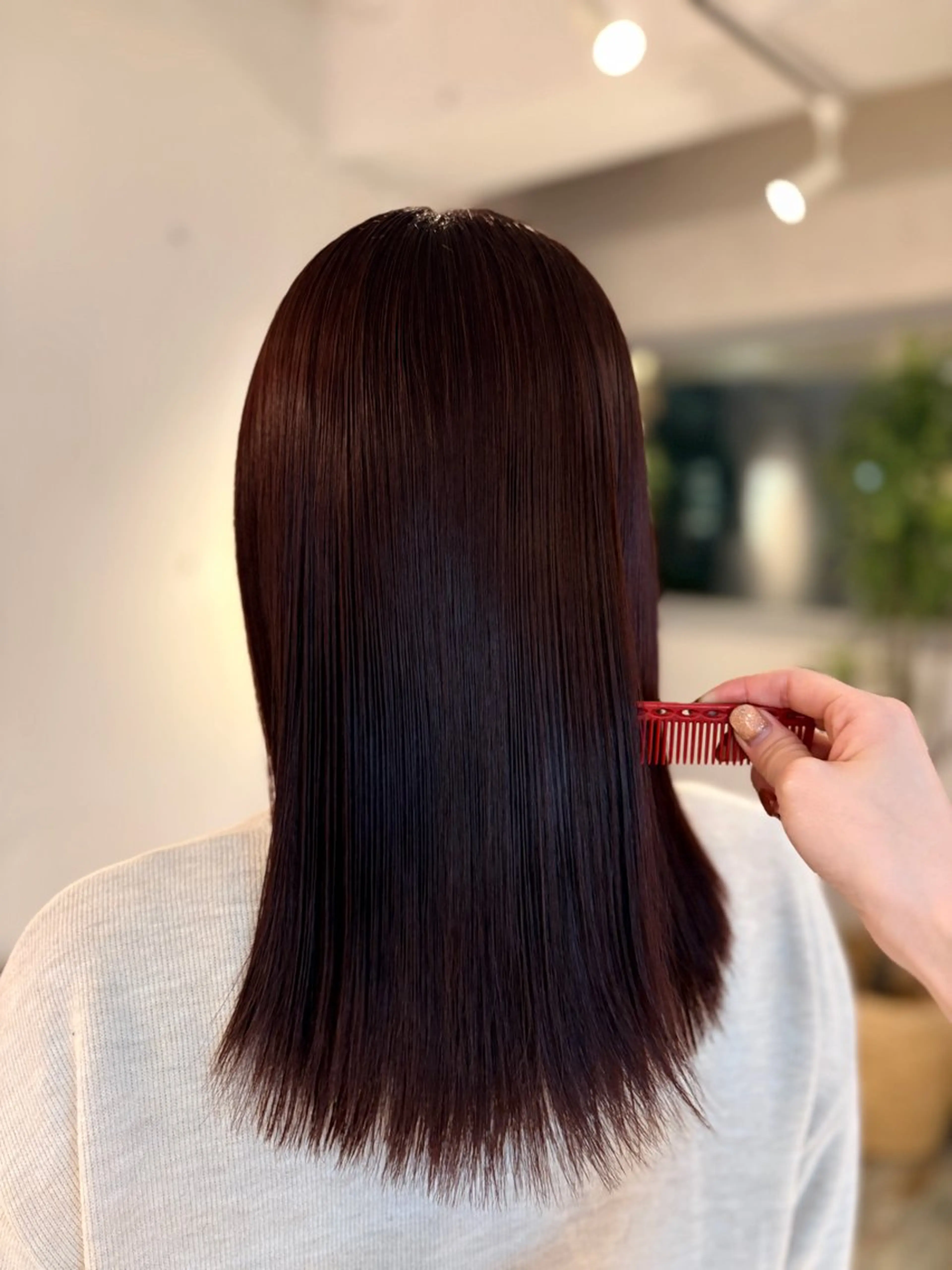 セミロング ヘアカラー 🌼eim調布/ MAI🌼のヘアスタイル