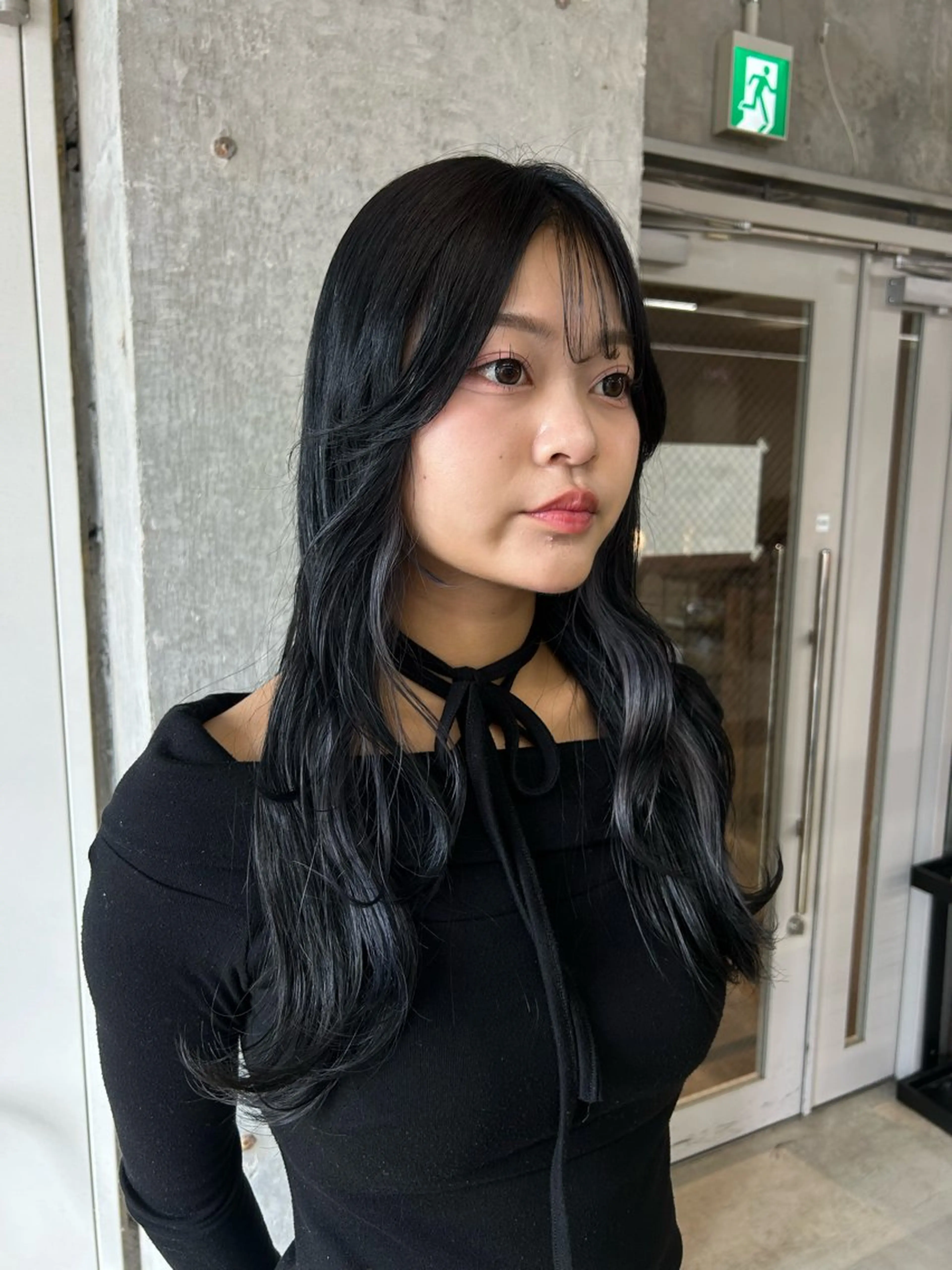 ロング ヘアカラー 伊藤ほのか/パーマ /酸性ストレートのヘアスタイル
