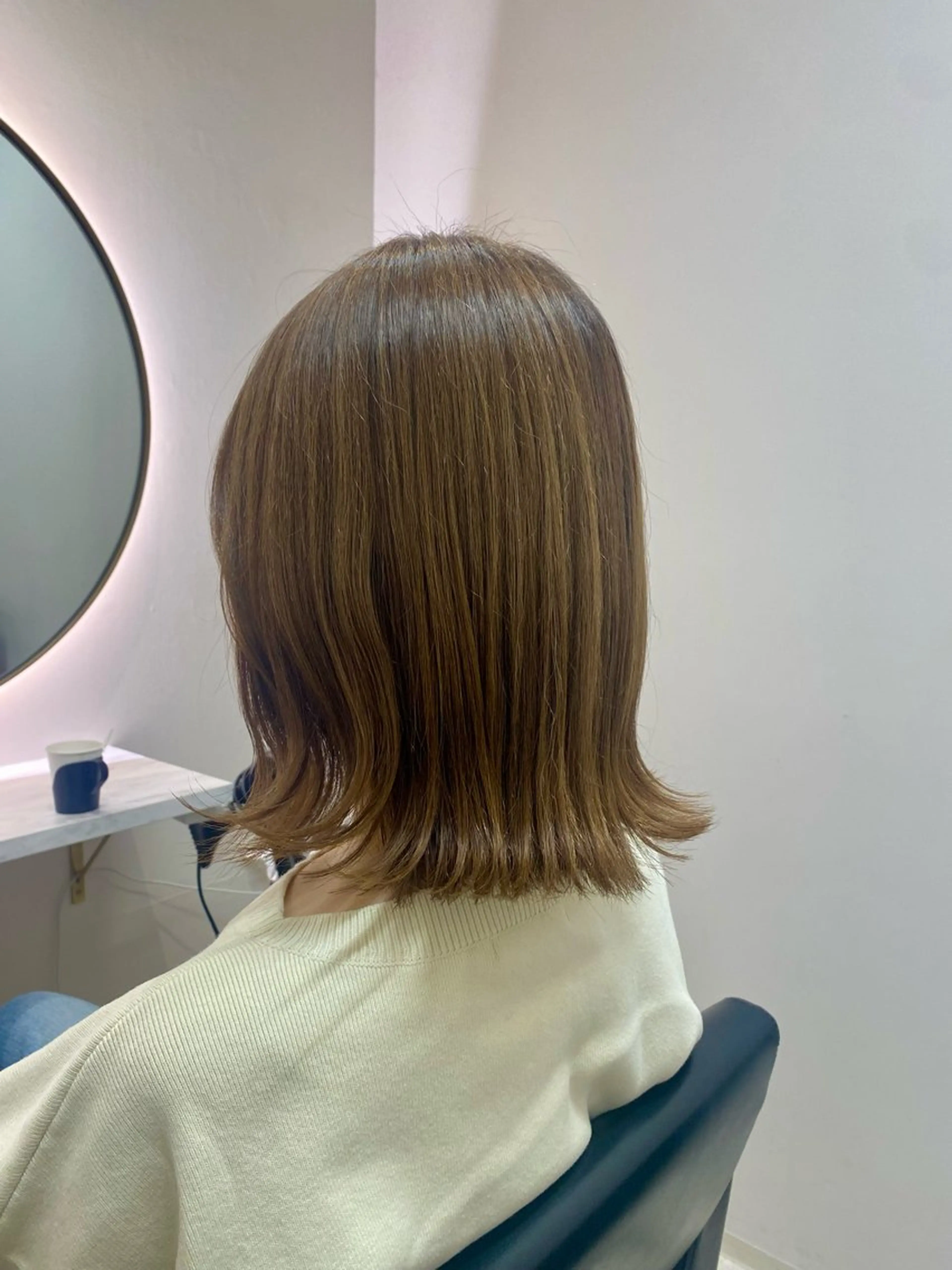 ショート カット 韓国🇰🇷艶髪 ケアカラーSHURIのヘアスタイル