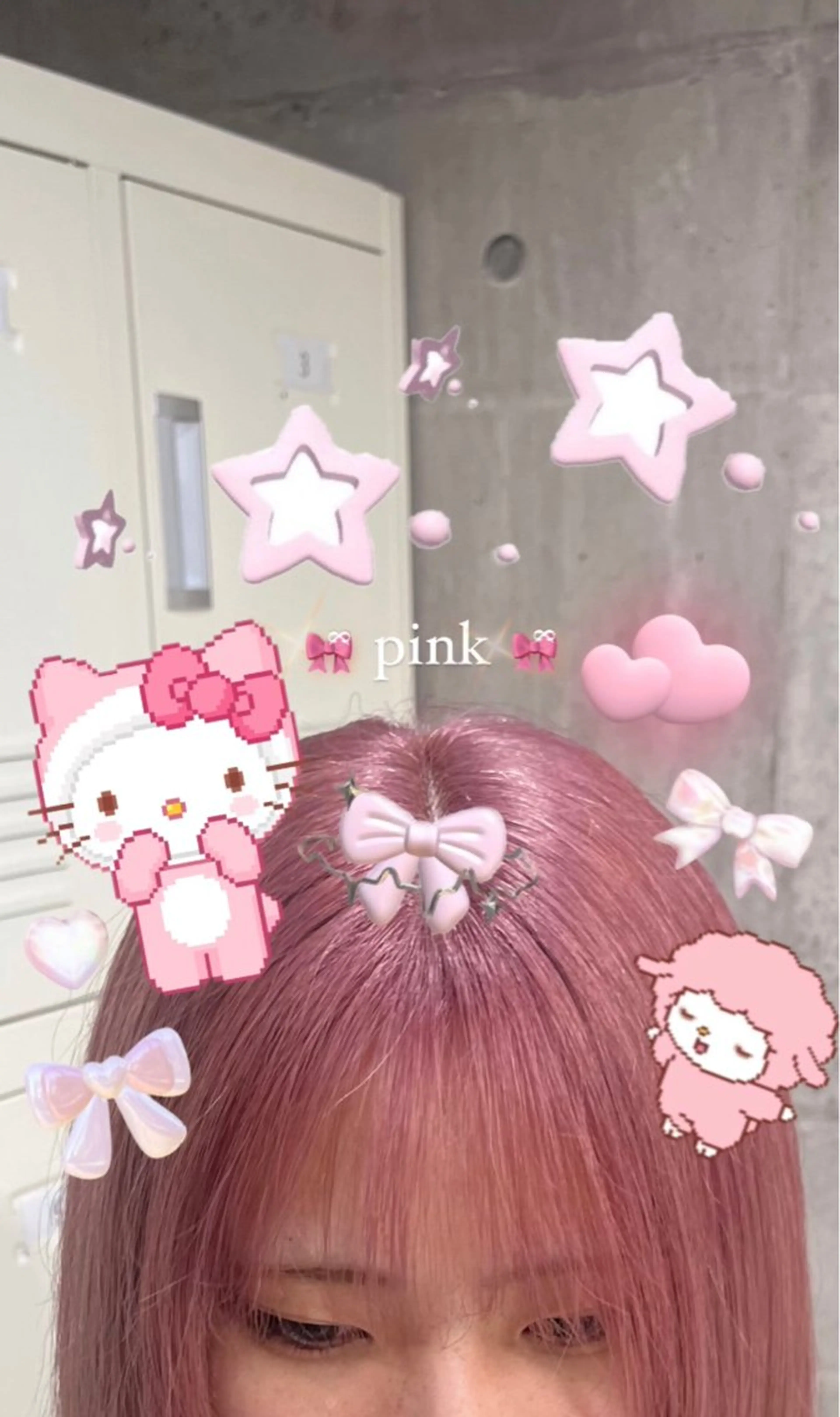ミディアム カラー ヘアカラー トリートメント ハイトーン/ゆるふわ 🎨𖥔ׁTOMO♡のヘアスタイル