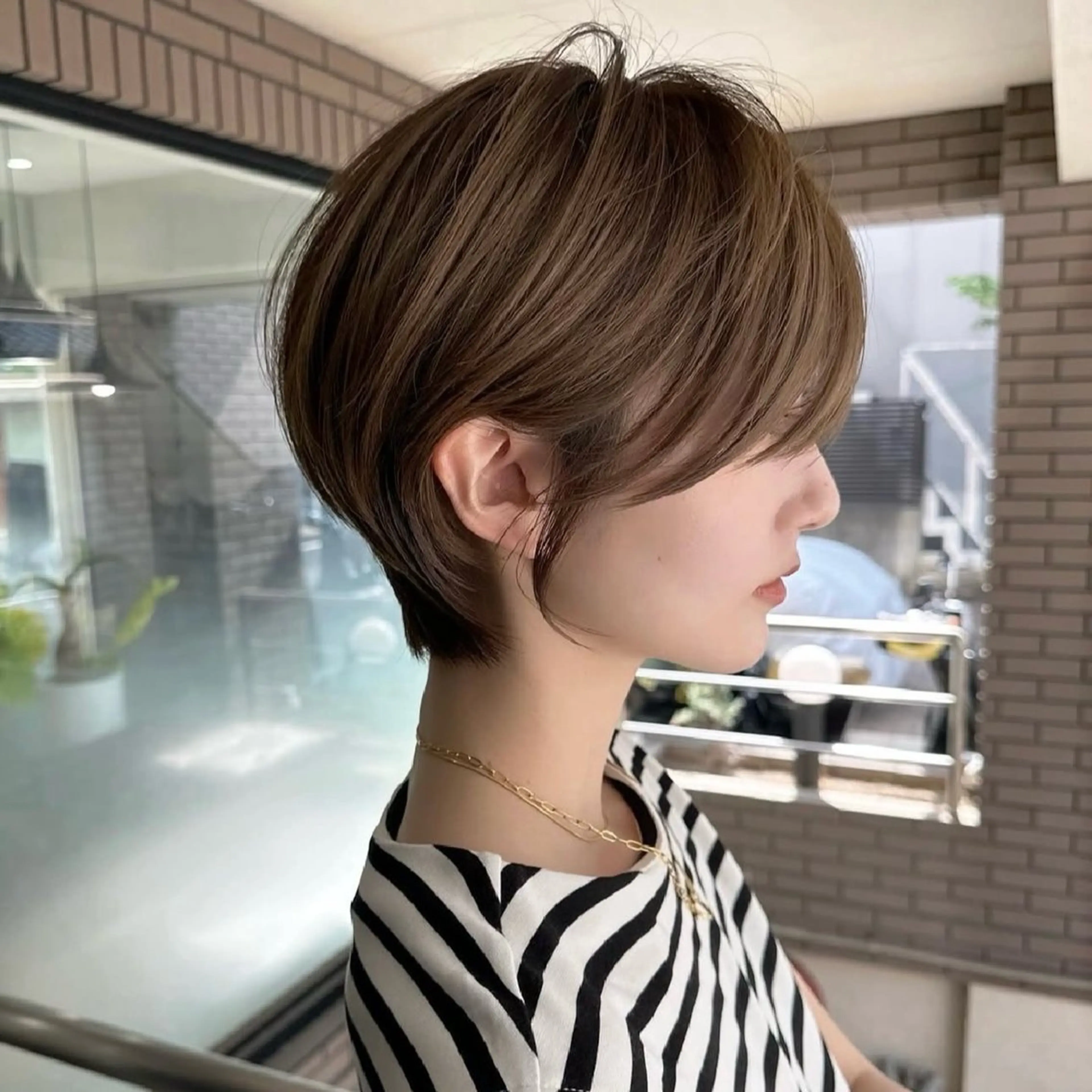 ショート 艶カラー/ヘアセット 着付け　ふうか　渋谷のヘアスタイル