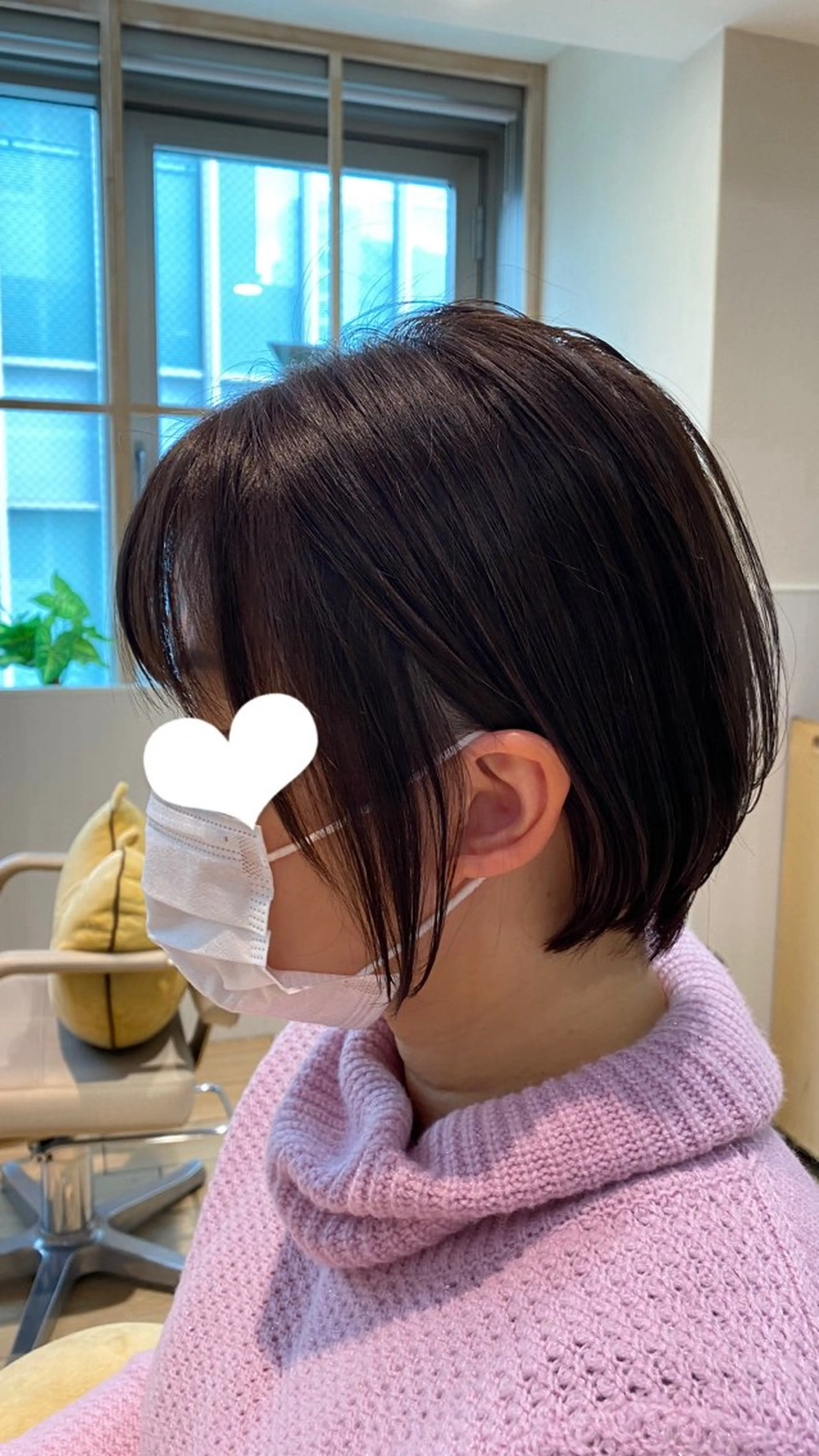 ショート カラー 丸みショート ラベンダーカラー ショートヘア RIHO/愛されモテ /透明感カラーのヘアスタイル