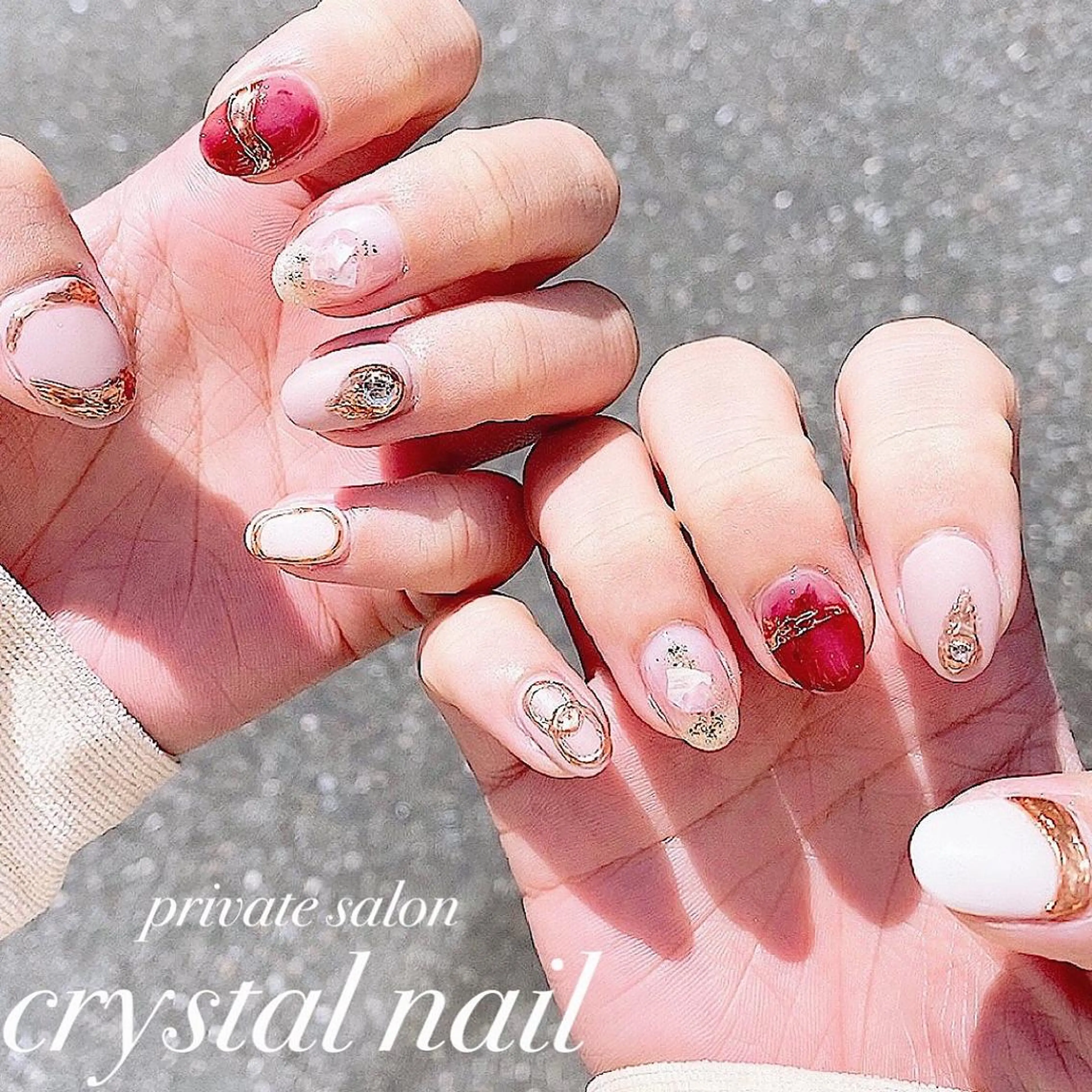 ネイル Crystal Nailのネイルデザイン