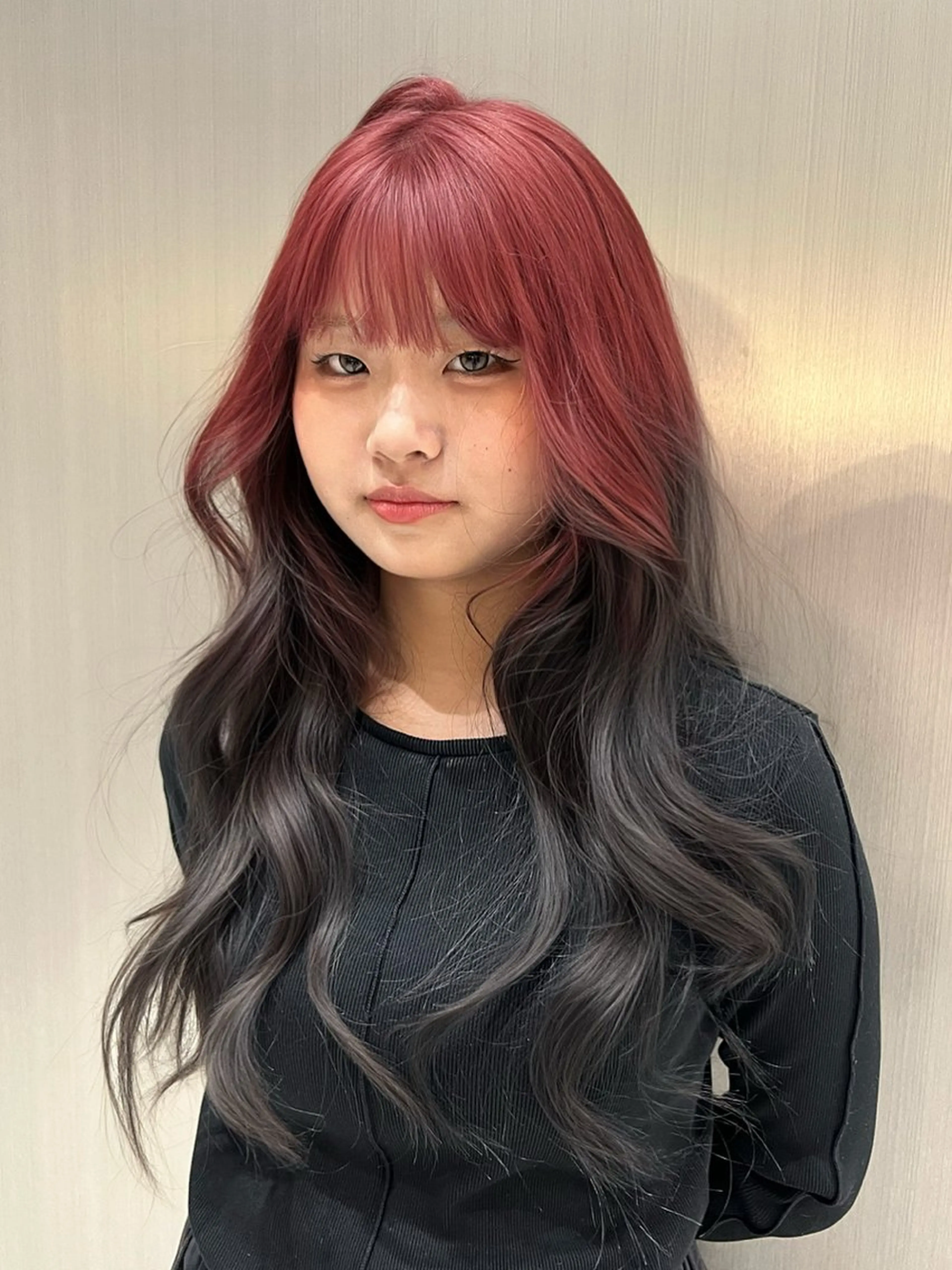 ロング ヘアカラー トリートメント SALOWIN天神大名WEST所属・福岡天神/さや 当日予約空きありのヘアスタイル