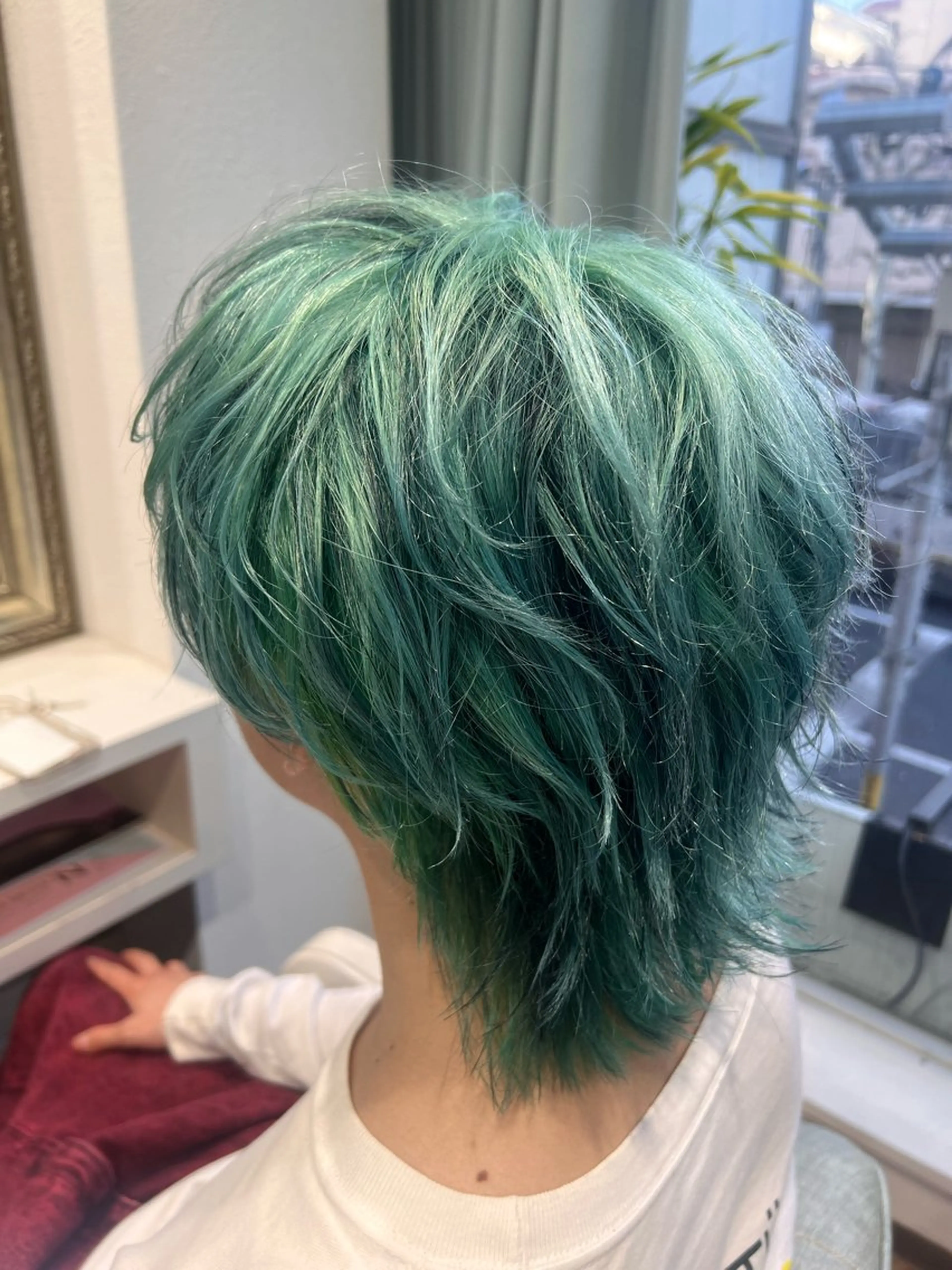 カラー メンズ ヘアカラー 山下/高田馬場 /美髪/透明感カラーのヘアスタイル