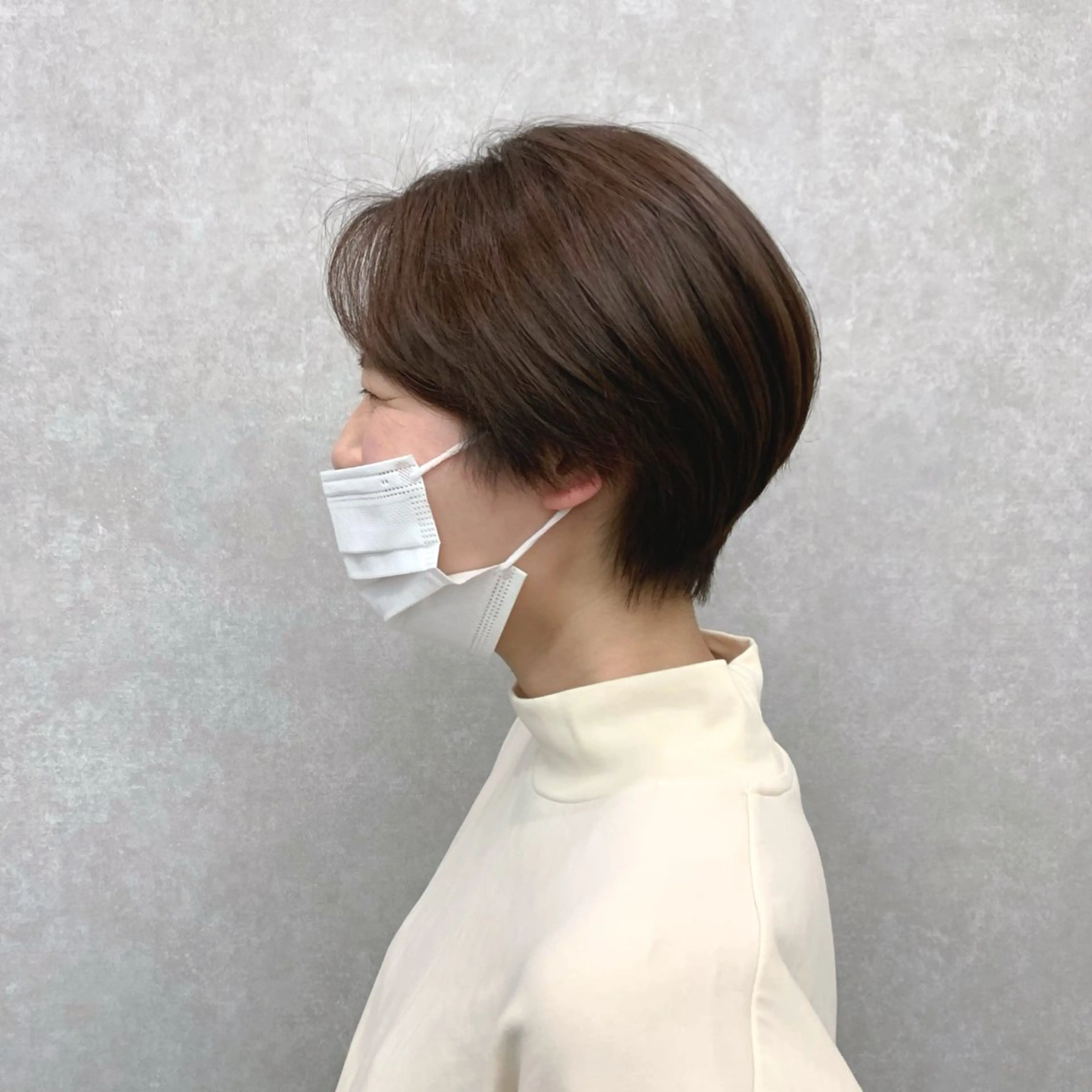 ショート カラー 🫧透明感カラー🫧 古川穂果のヘアスタイル