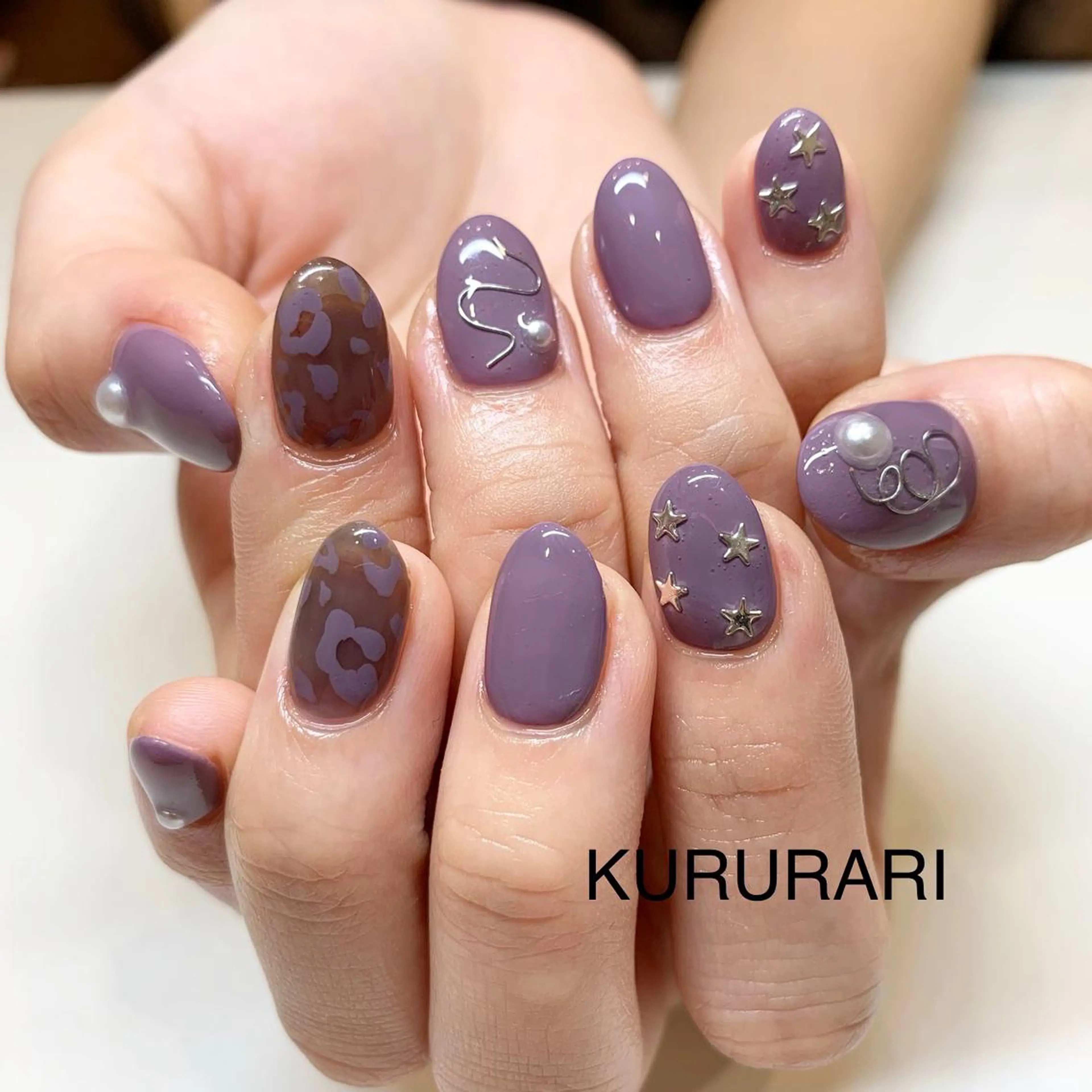 ネイル アートネイル ジェルネイル KURURARI NAILのネイルデザイン