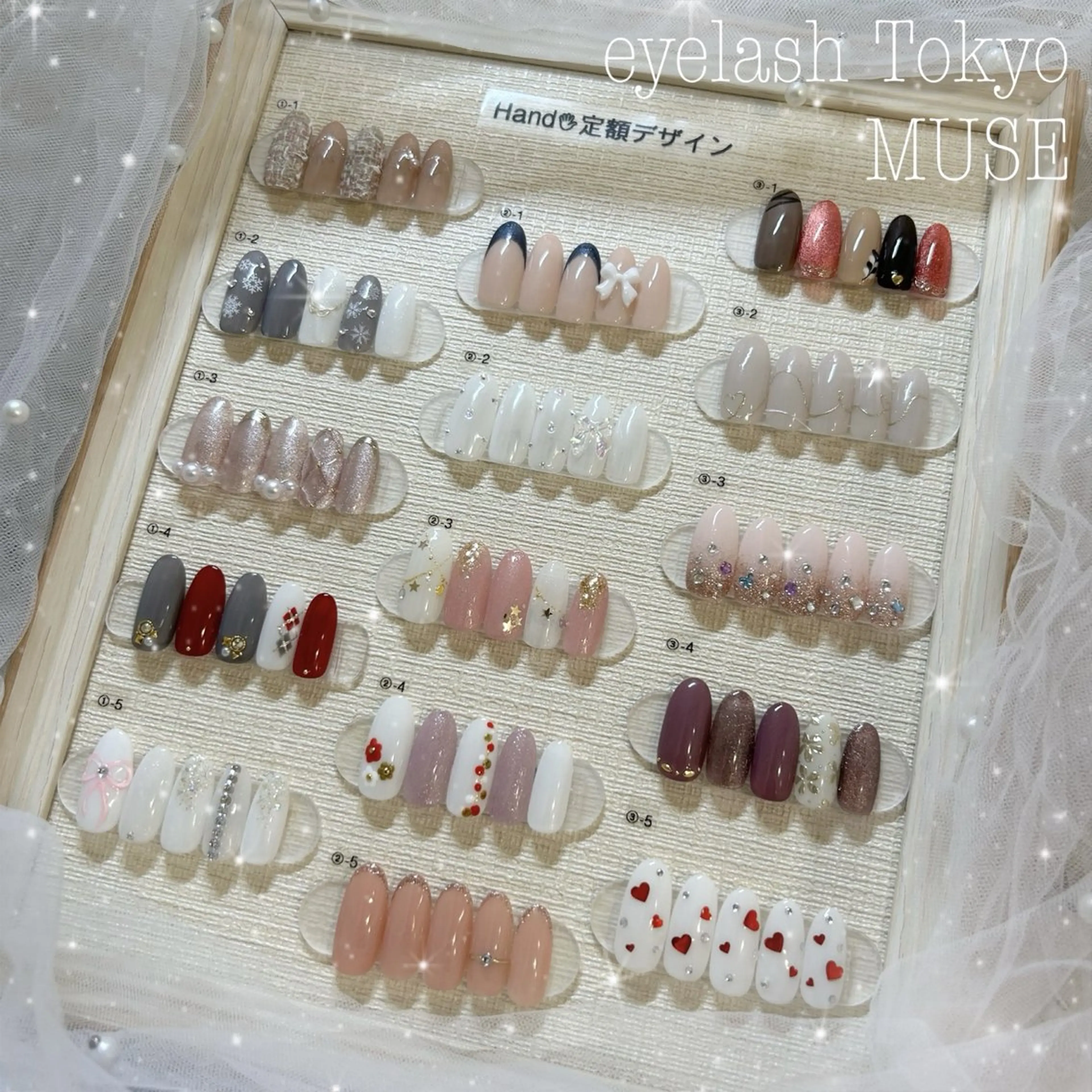 ネイル フットネイル ハート バレンタイン tanaka ◡̈のネイルデザイン