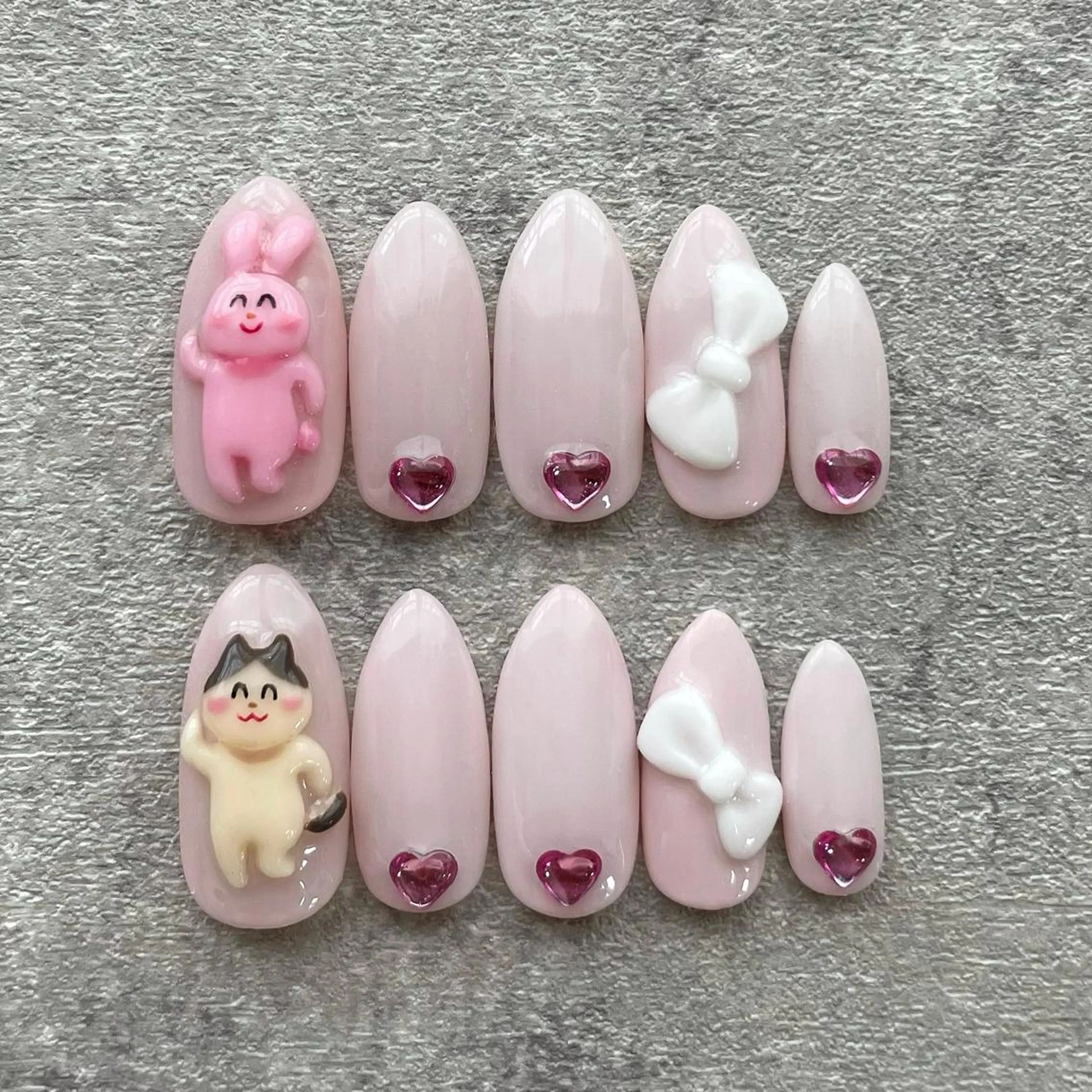 ネイル ネイルチップ 東 千夏のネイルデザイン