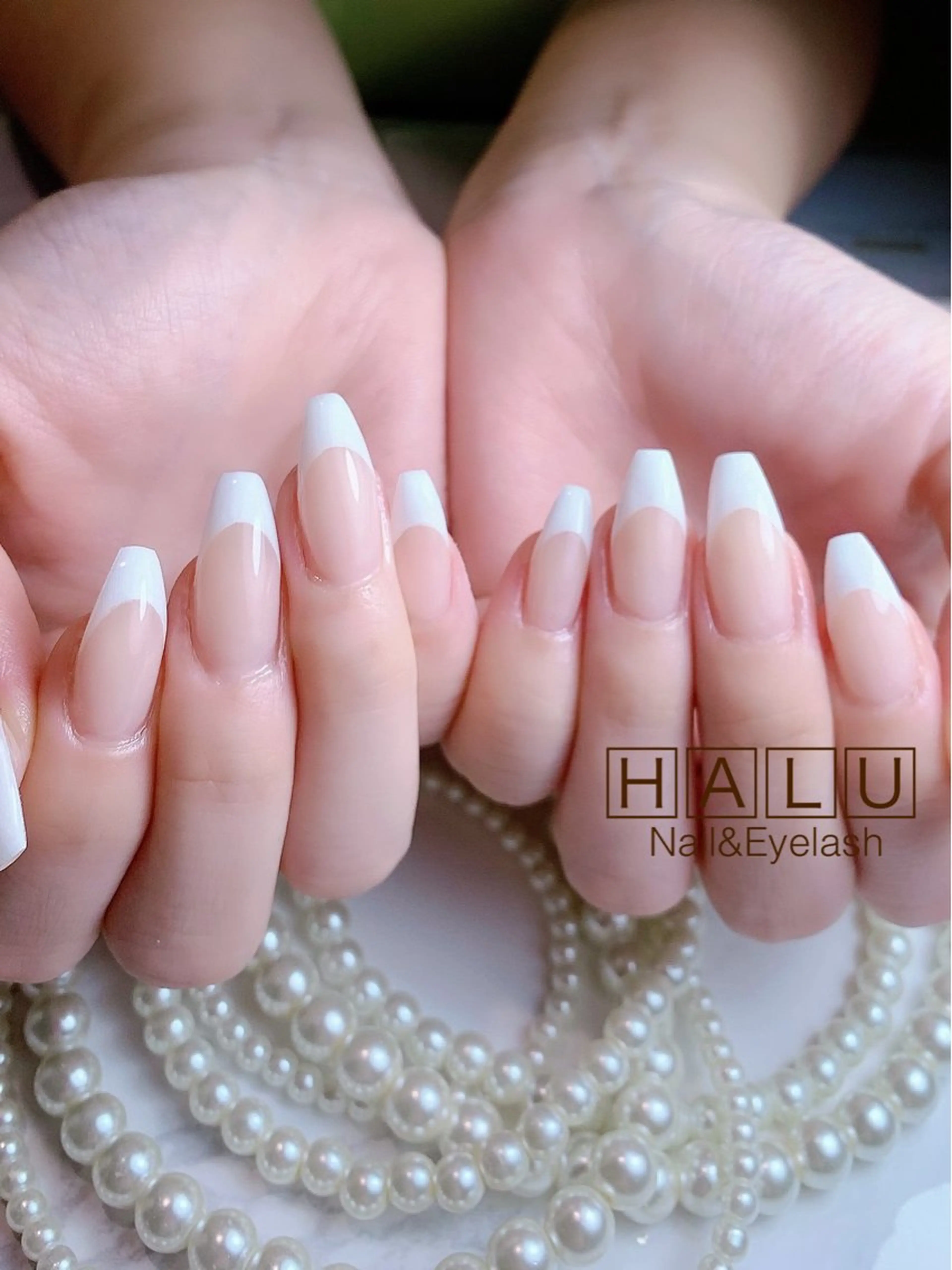 ネイル フレンチネイル HALU ハルのネイルデザイン