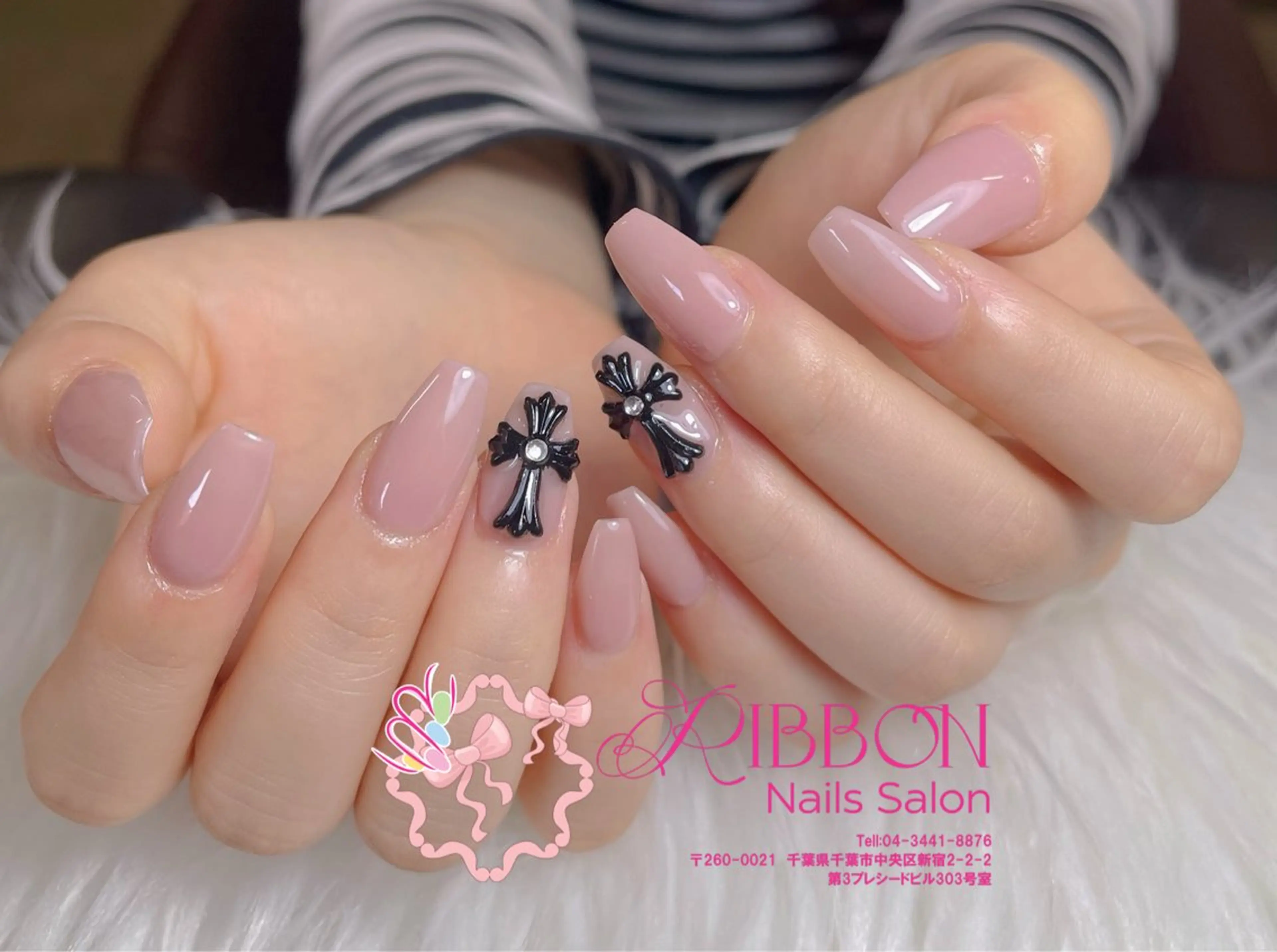 ネイル チークネイル フットネイル フレンチネイル グラデーション 韓国ネイル ハンドネイル Ribbonnail salonのネイルデザイン