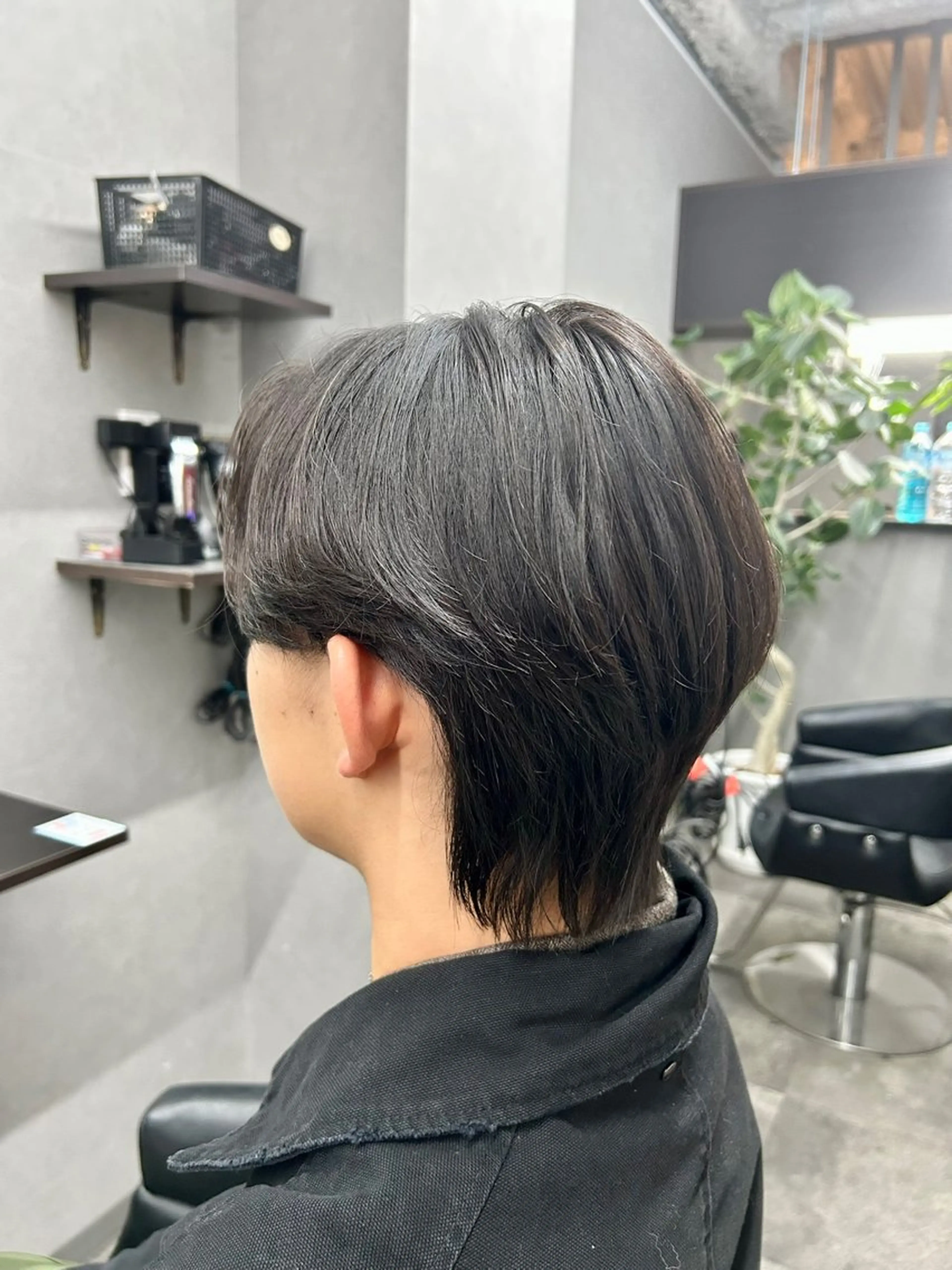 ミディアム パーマ メンズ カット パーマ ゲーマー美容師 KENTOのヘアスタイル