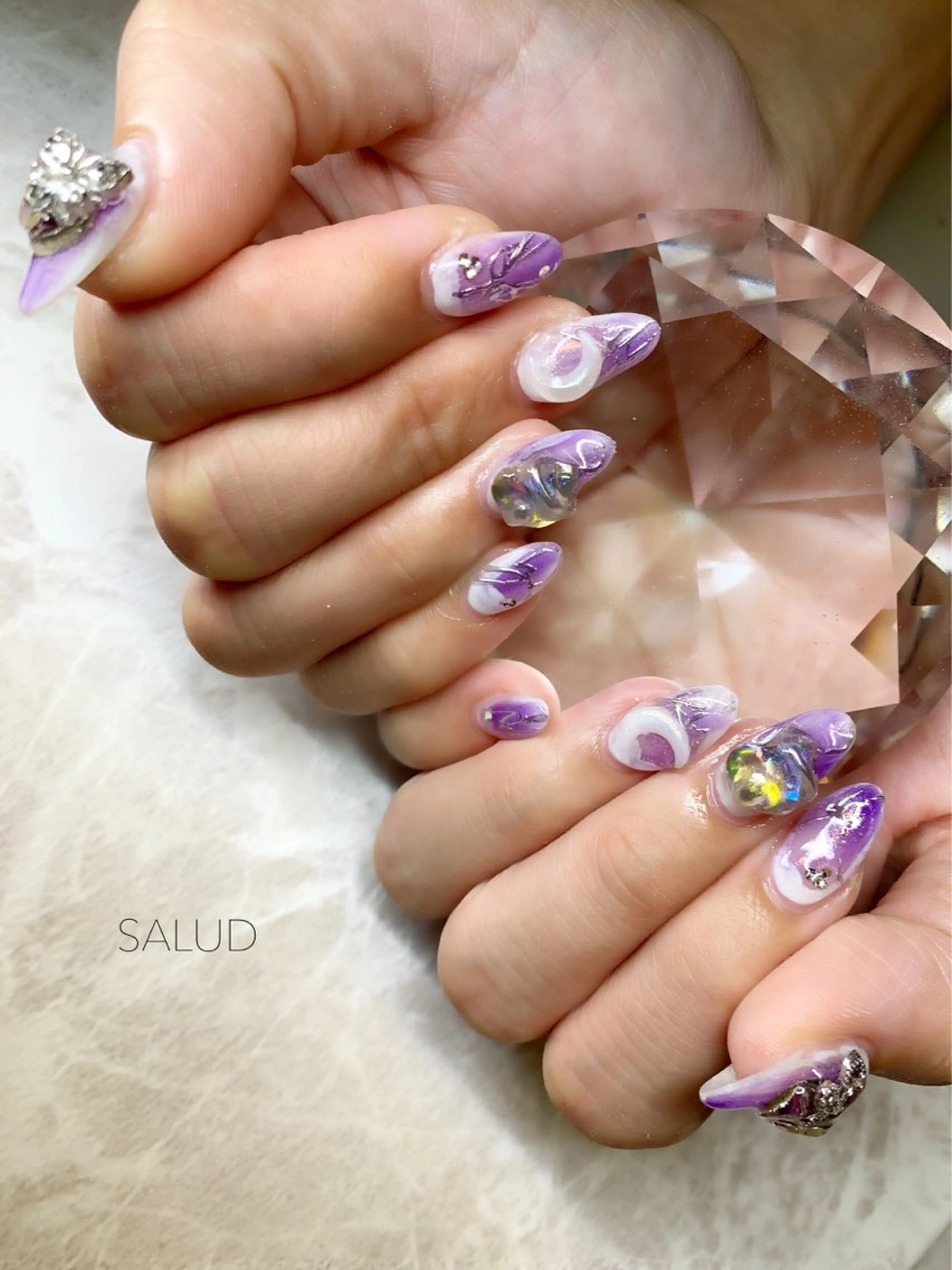ネイル ハンドネイル Nail Salon SALUDのネイルデザイン