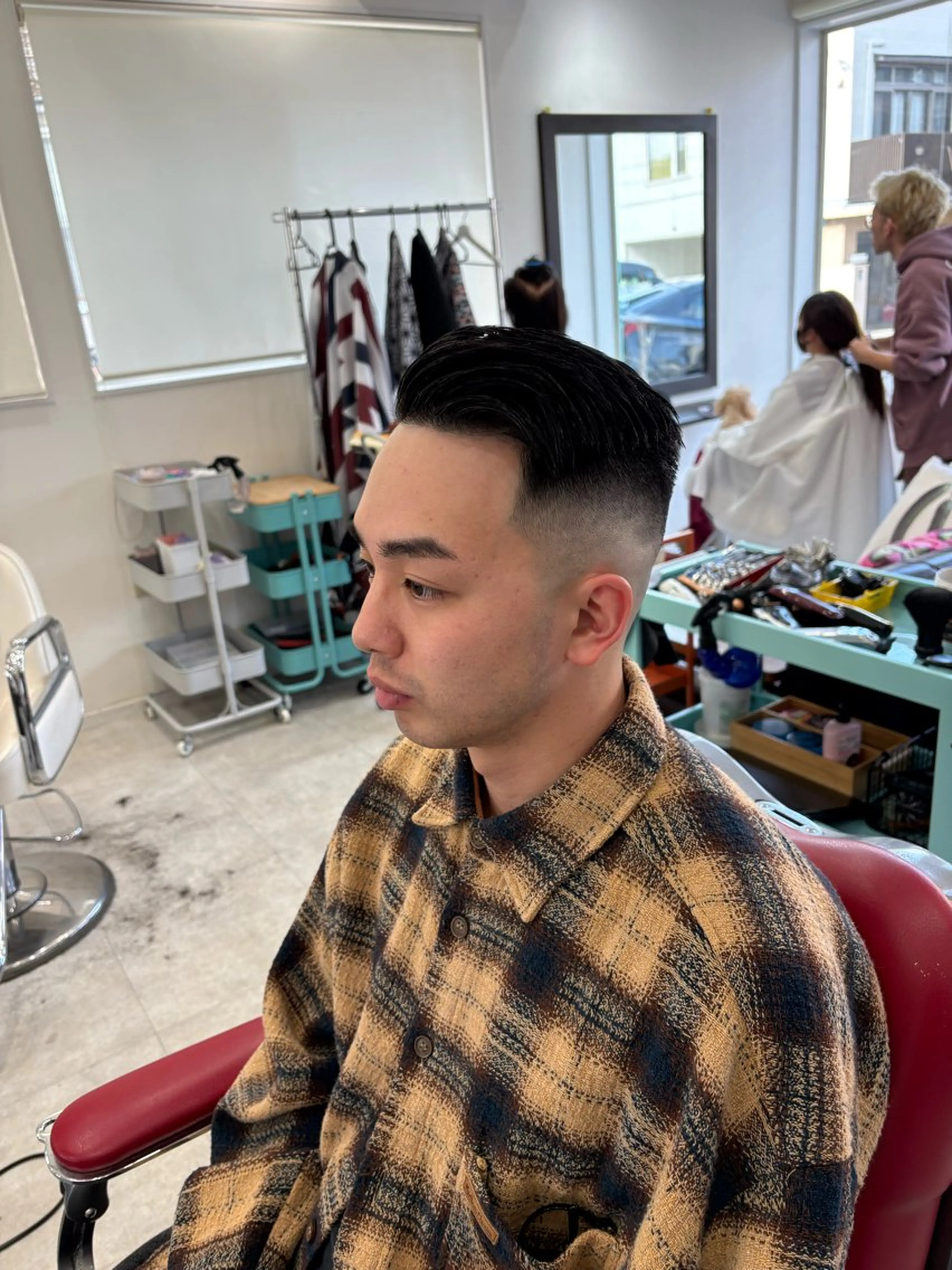 ショート メンズ カット 本間 颯太のヘアスタイル