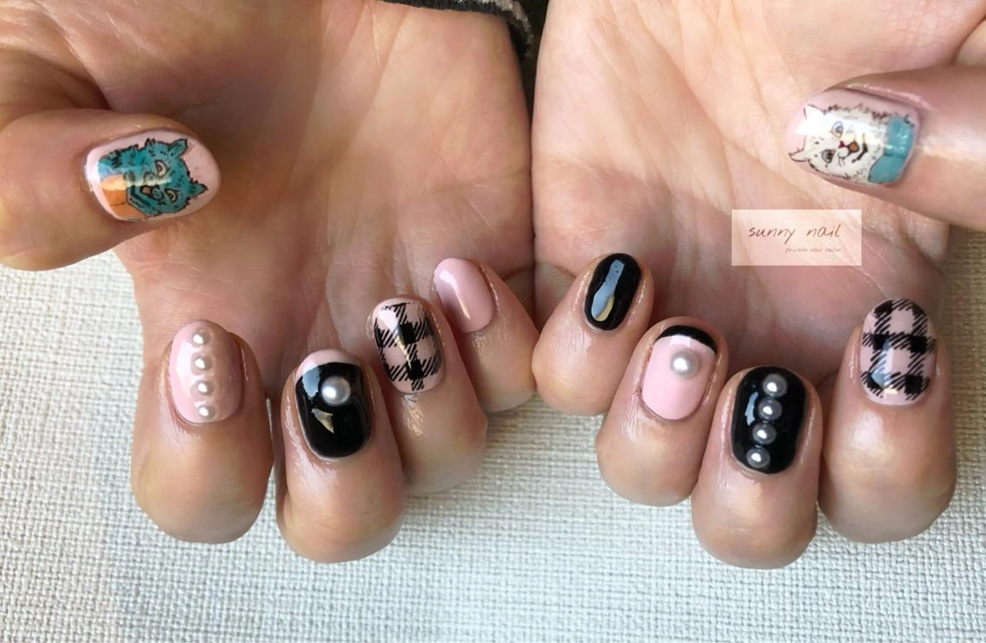 ネイル アートネイル クリアネイル ジェルネイル ニュアンスネイル パラジェル sunny nailのネイルデザイン