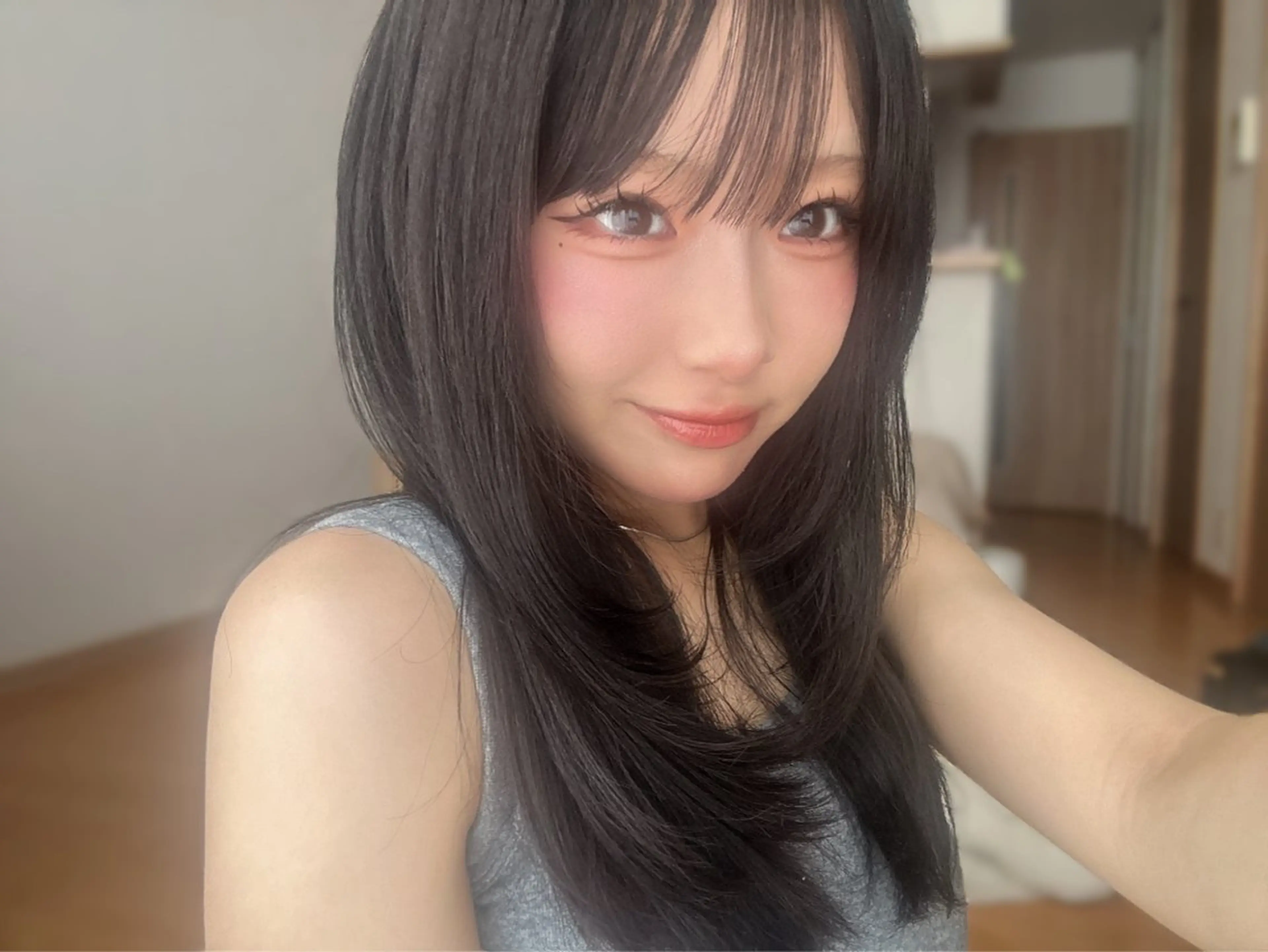 カラー カット ヘアカラー トリートメント レイヤーカット/ 髪質改善/羽柴りくのヘアスタイル