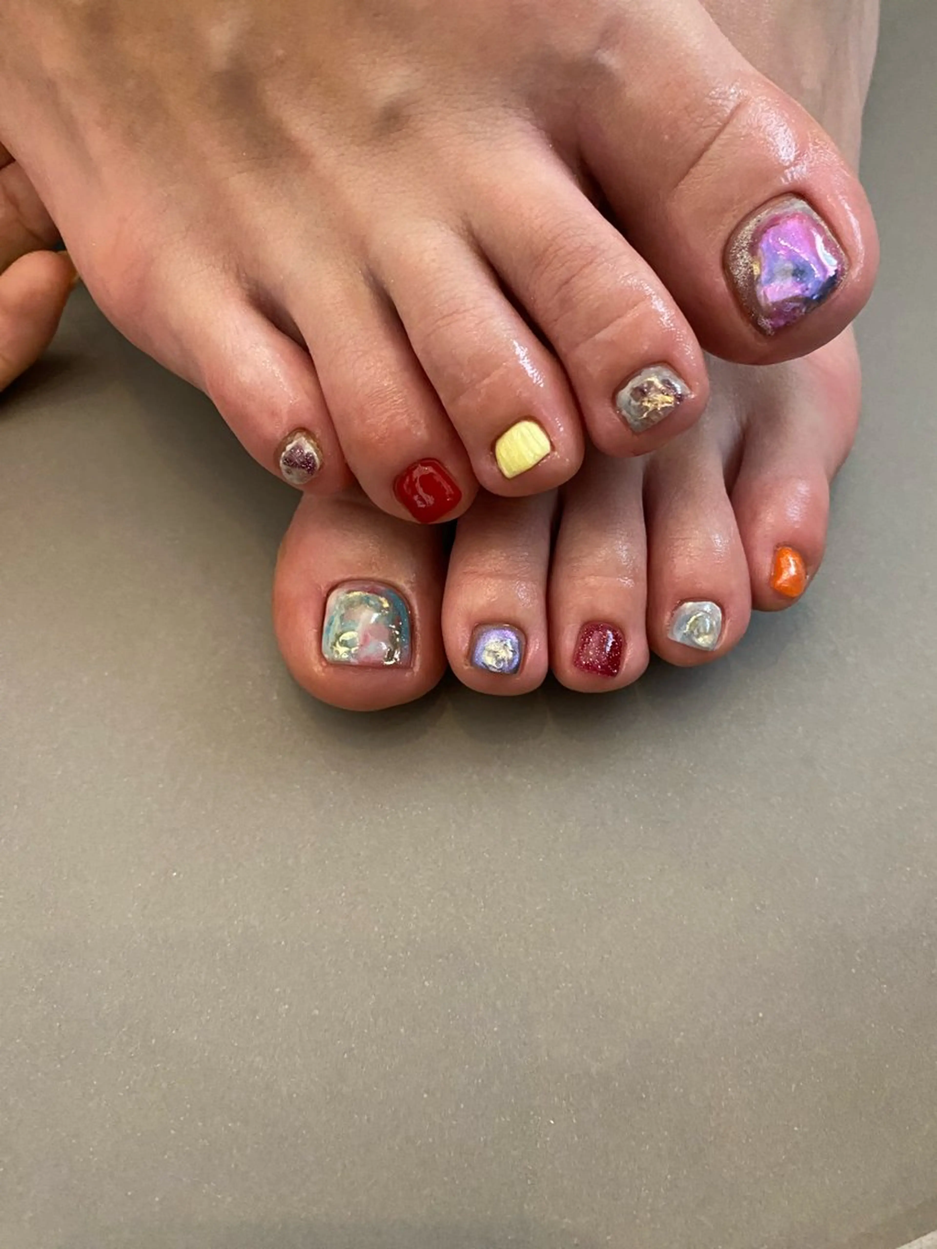 ネイル フットネイル nailsalon Puretéのネイルデザイン