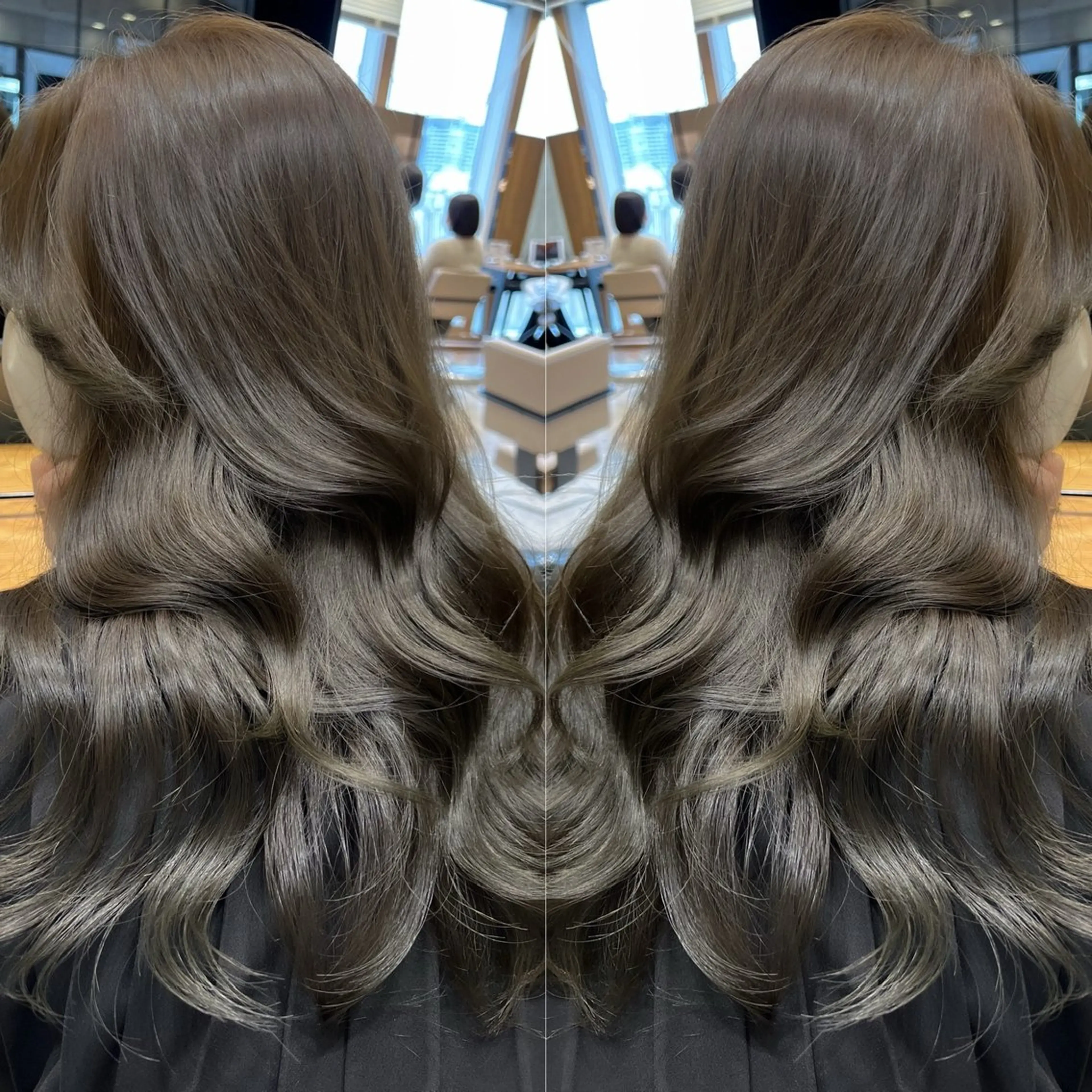 セミロング 映える顔まわり/前髪 特化 💗 ユキマのヘアスタイル