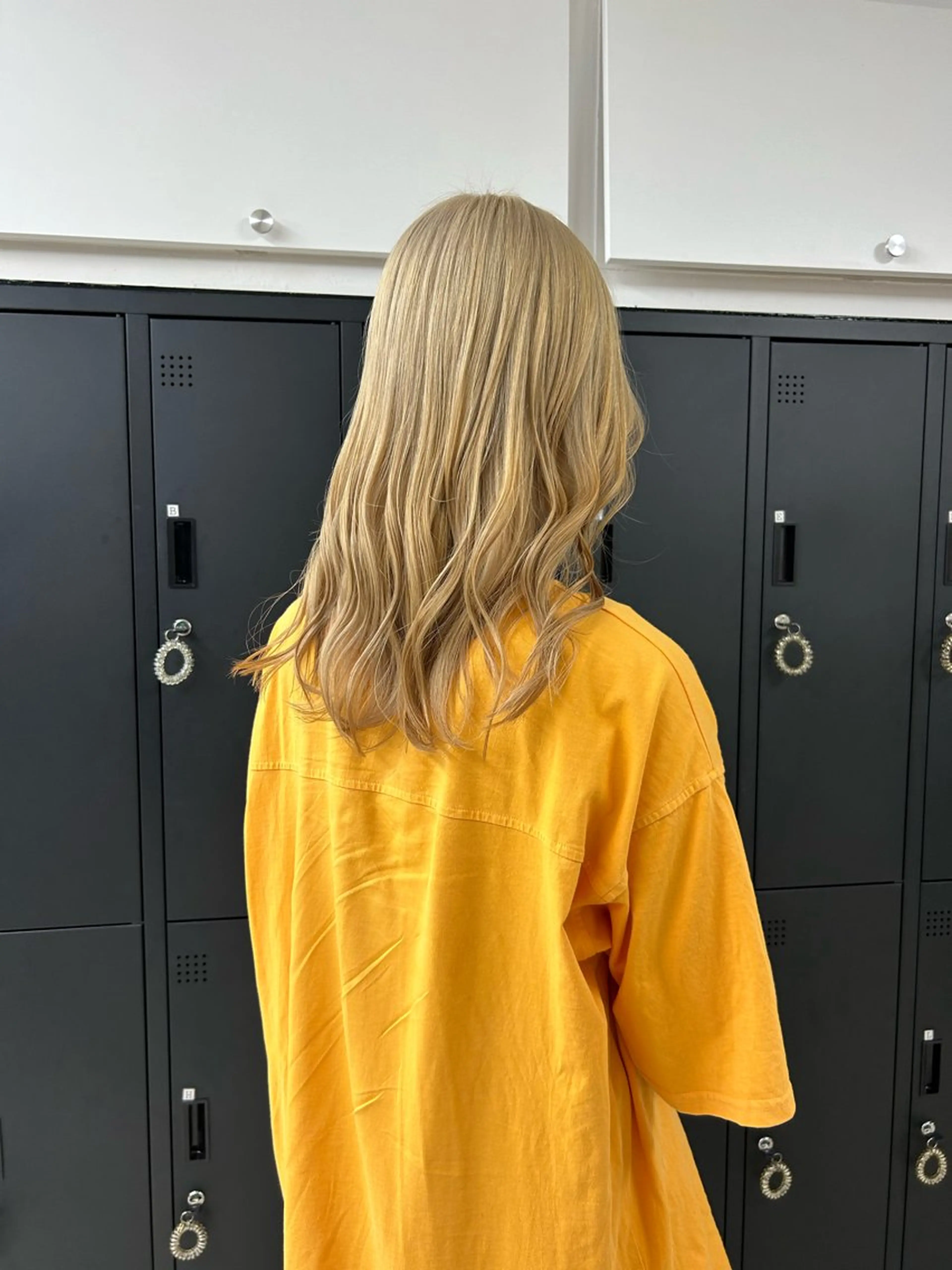 ロング ヘアカラー トリートメント ダブルカラー/韓国 ヘア/さわのあかねのヘアスタイル