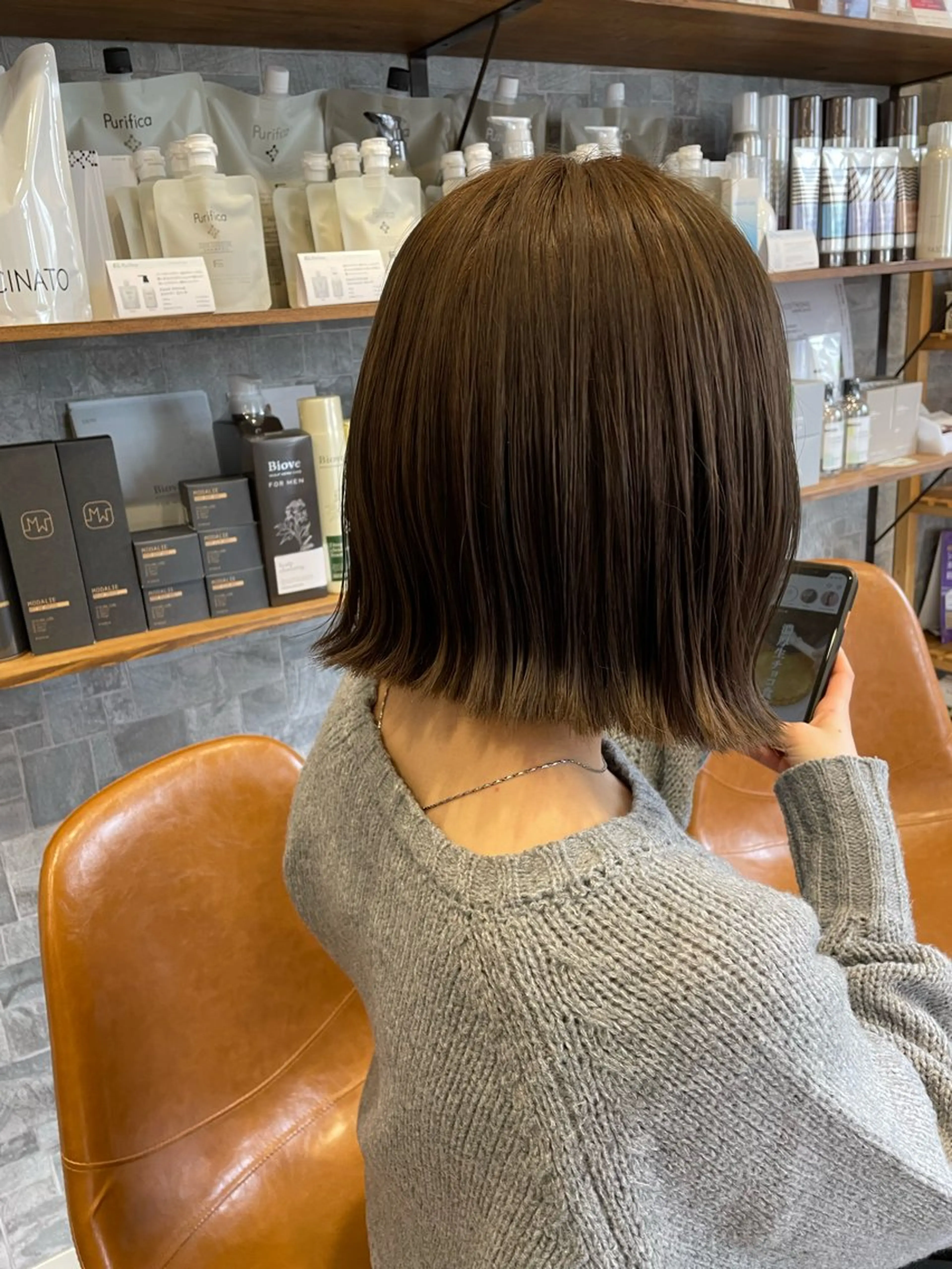 ショート ボブ 外ハネヘア 成瀬 妃生路のヘアスタイル