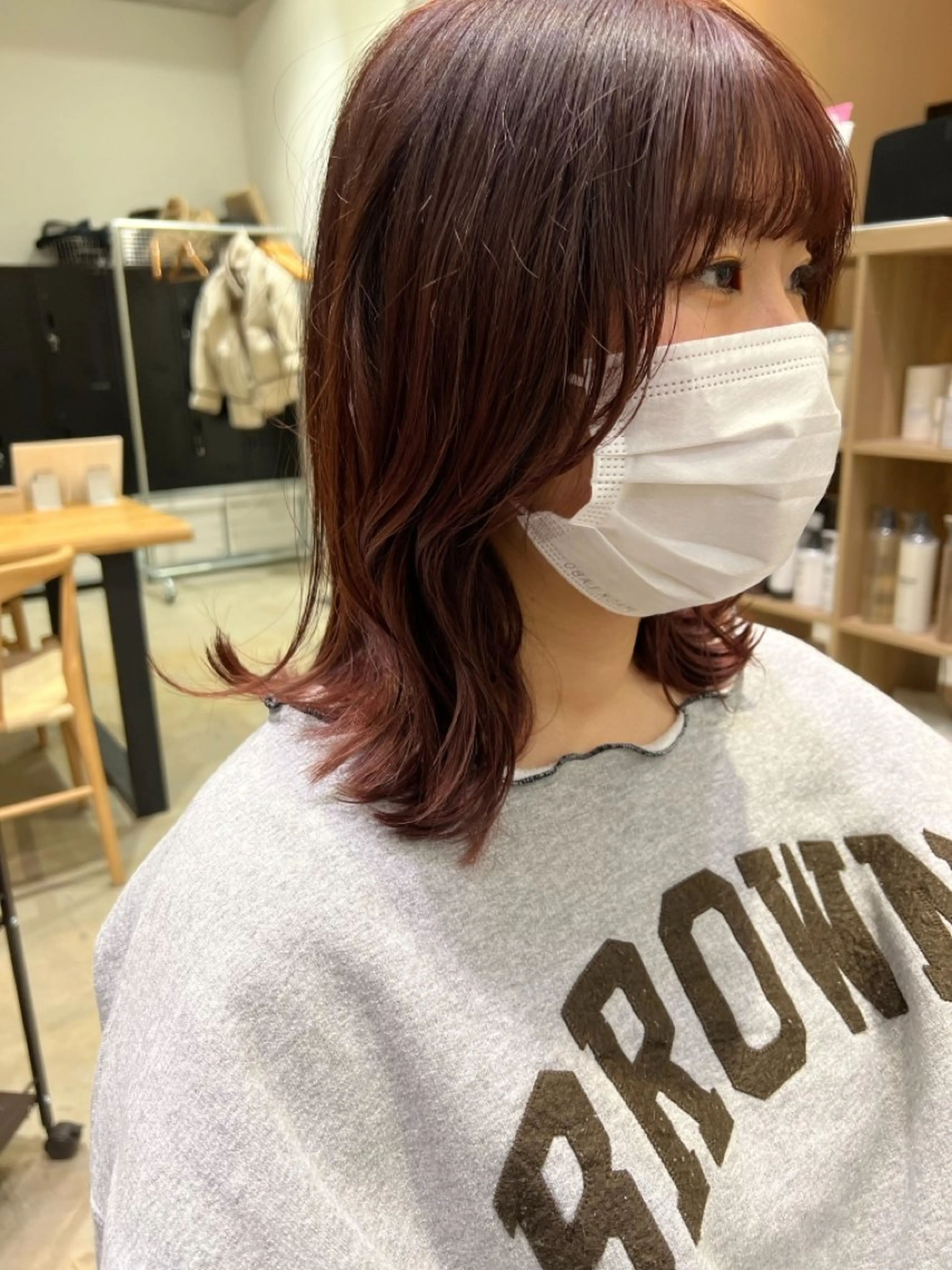 ミディアム 寺田 樹 /anheloのヘアスタイル