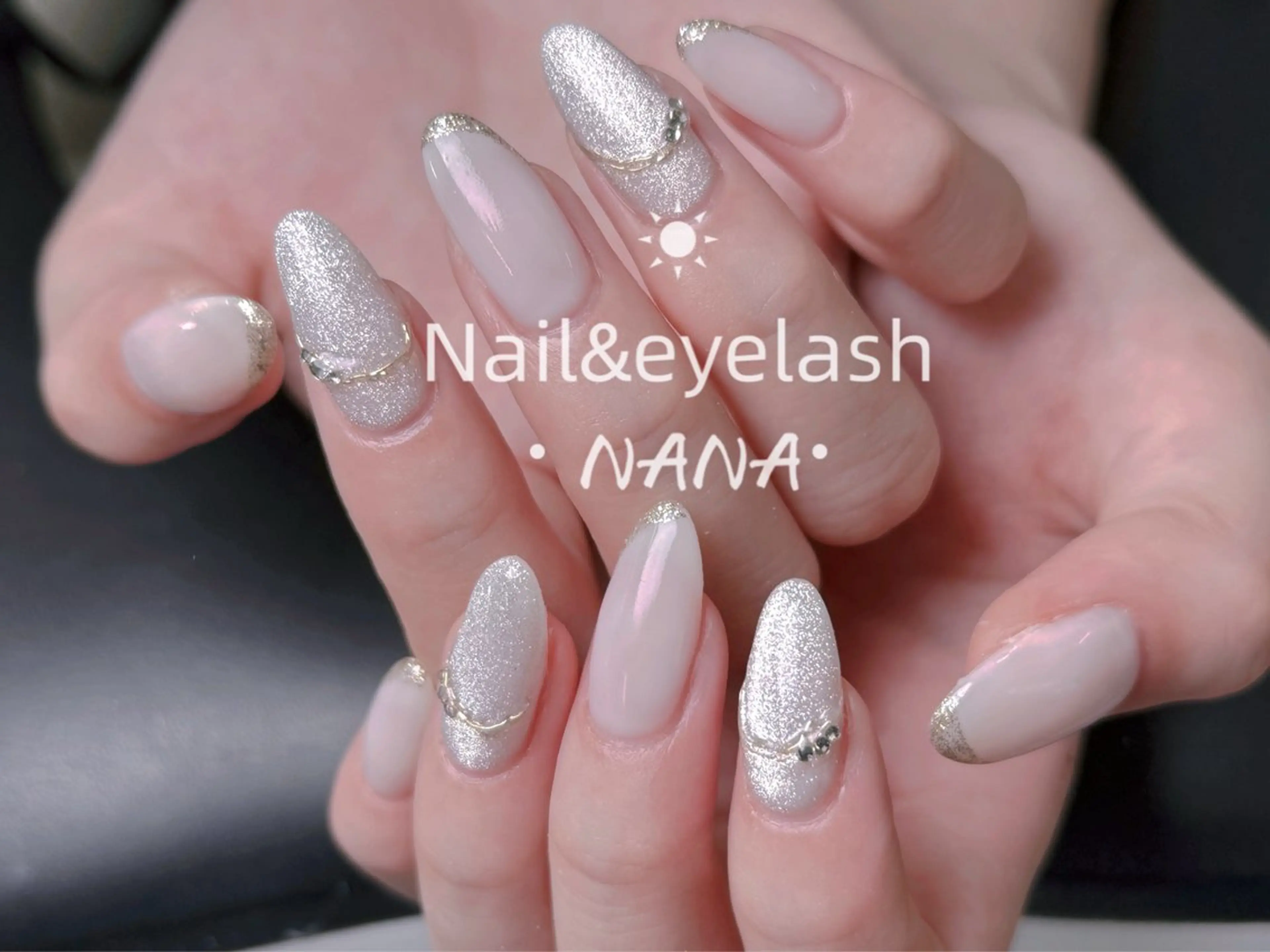 ネイル ハンドネイル ハンドケア Nail&Eyela sh Nanaのネイルデザイン