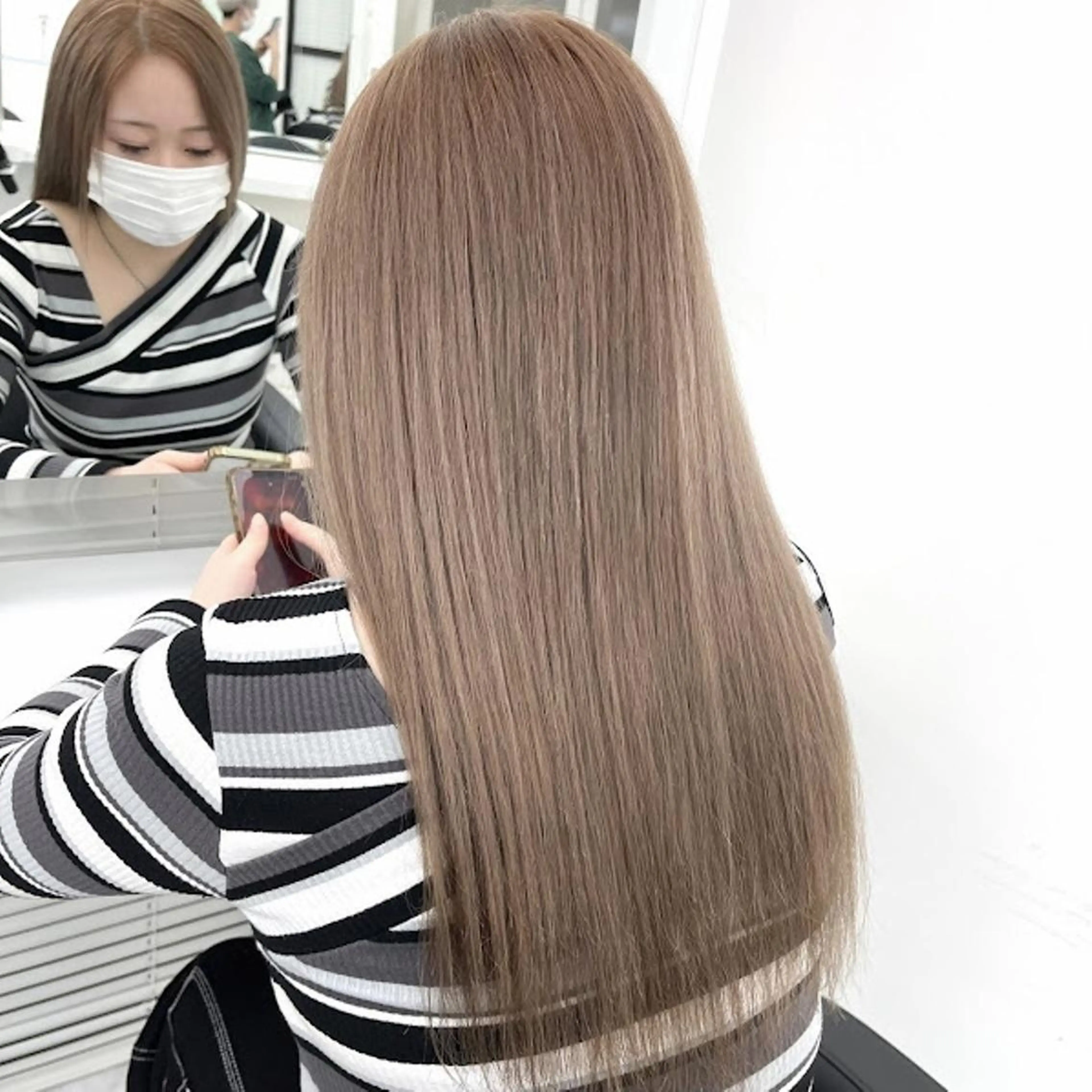 カラー official TUNE銀座🪞🪽のヘアスタイル