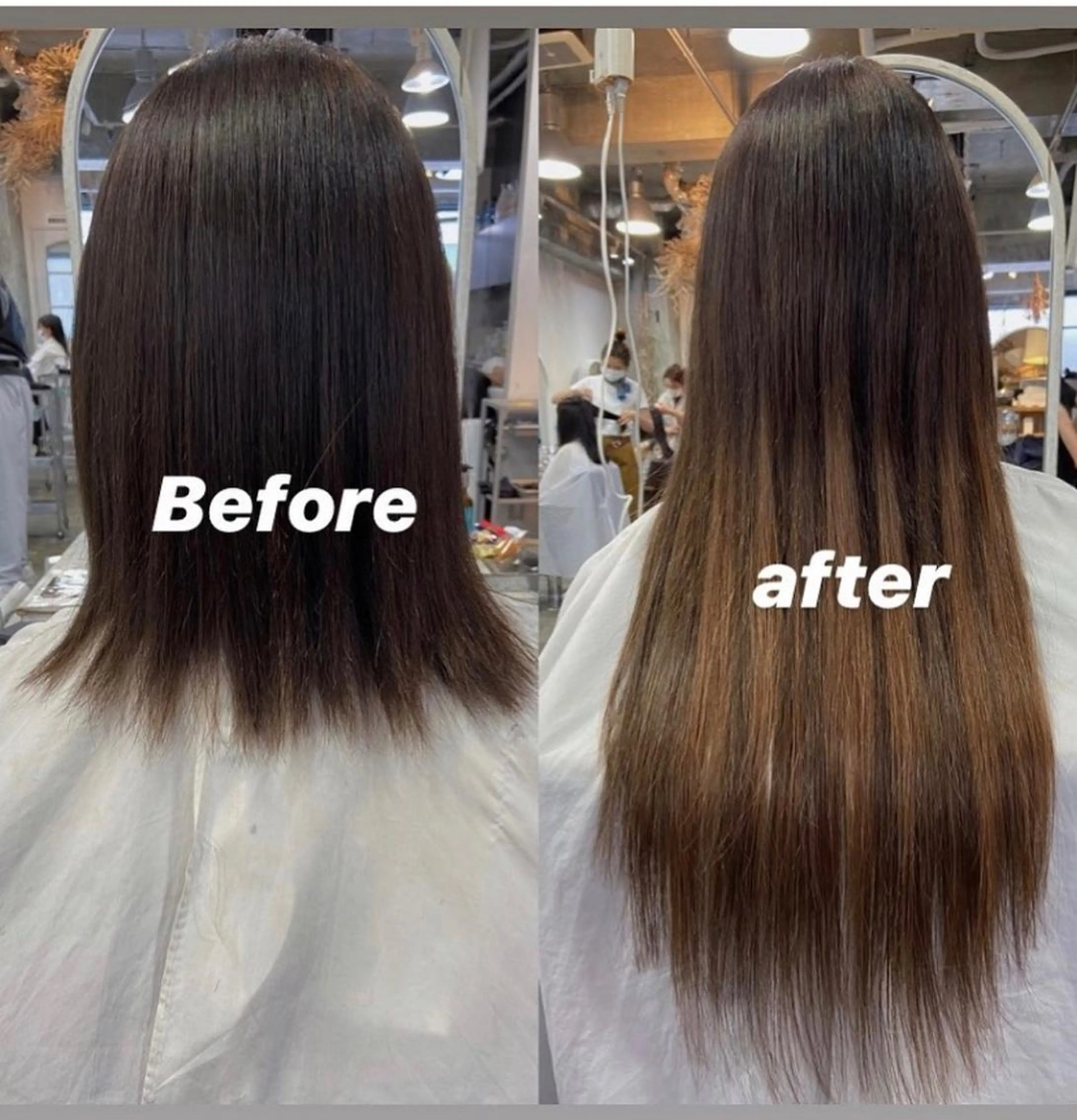 ミディアム カラー エクステ カット ヘアカラー トリートメント エクステ Pia hair Design Yakuin所属・松尾太樹 【pia】福岡美容室のヘアスタイル