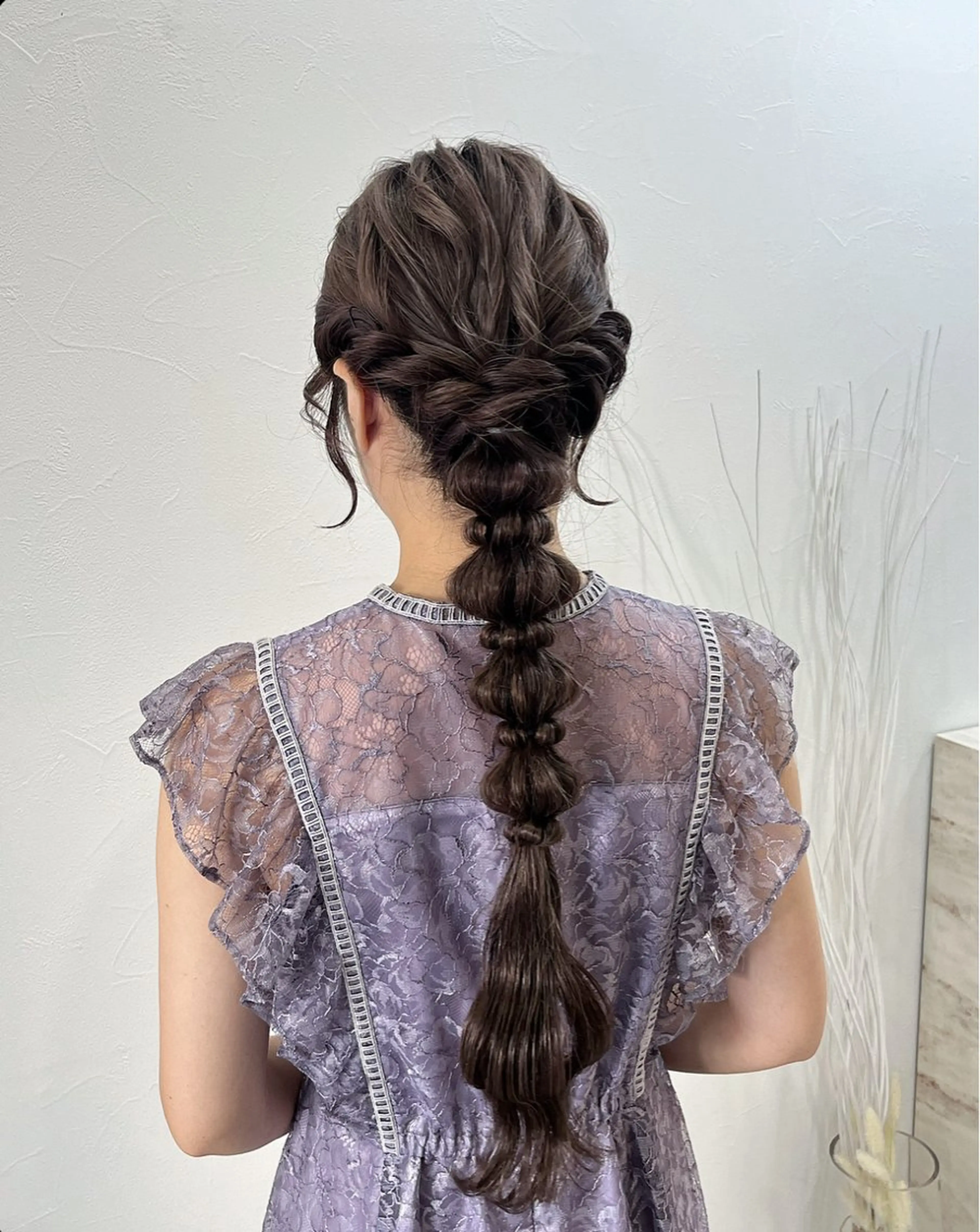 🎀✨編みおろしヘアセット✨🎀の写真