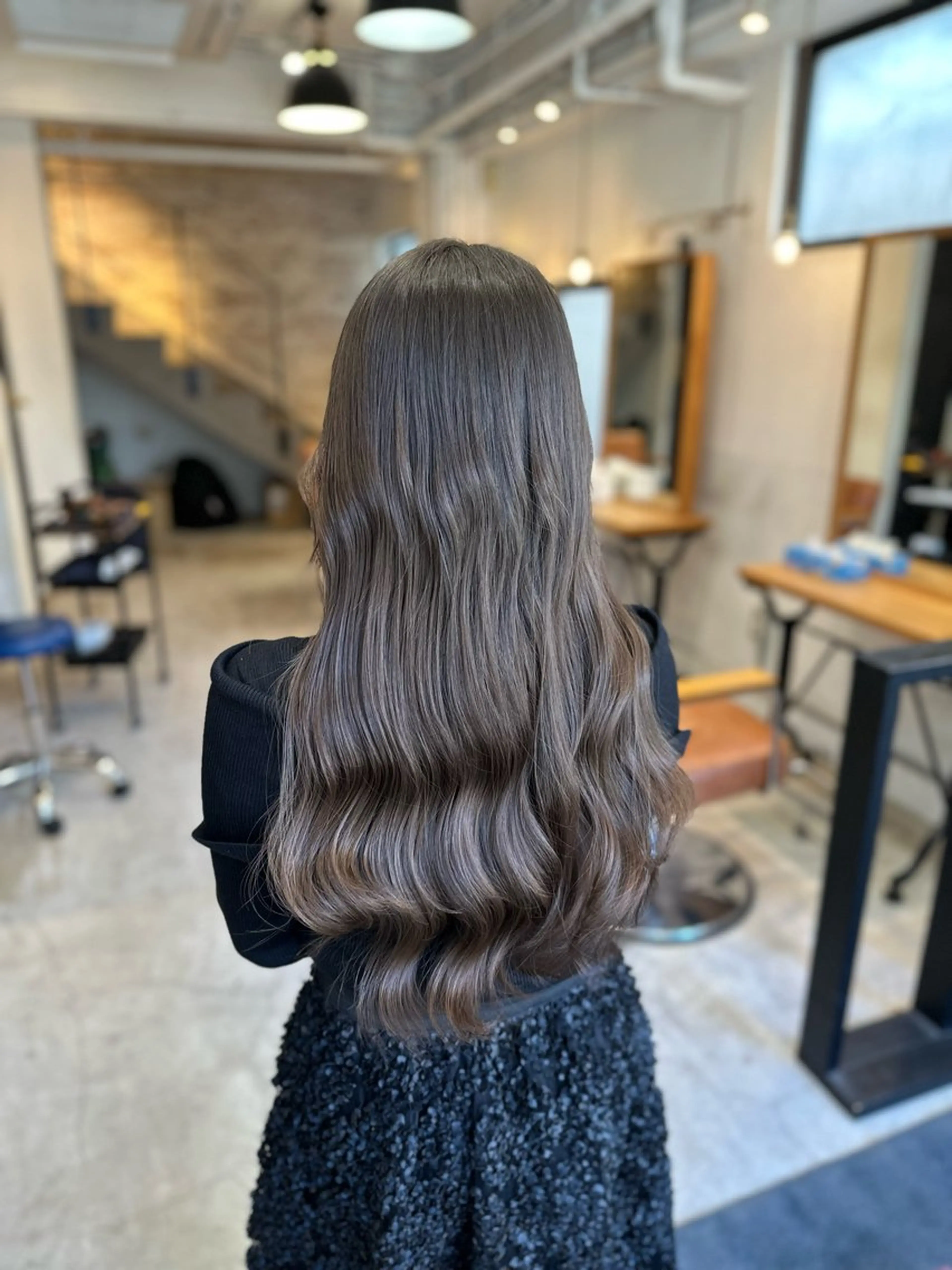 ロング ヘアカラー 秋葉原　柏木絢汰 ✨当日予約okのヘアスタイル