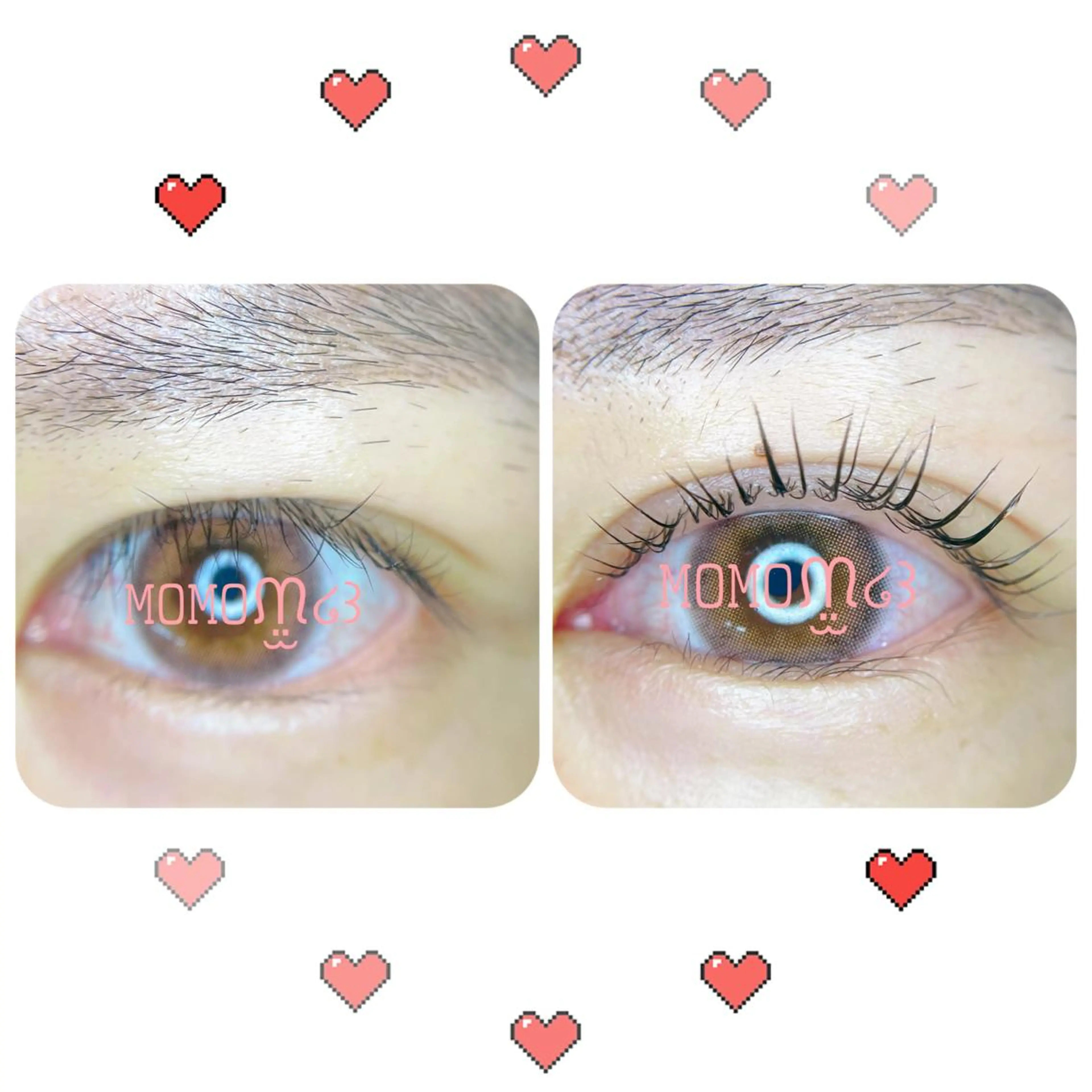 マツエク・マツパ フラットラッシュ ナチュラル パリジェンヌラッシュリフト 下まつげエクステ 一重×まつ毛パーマ モテデザインのプロ モモ🍑のマツエク・マツパデザイン