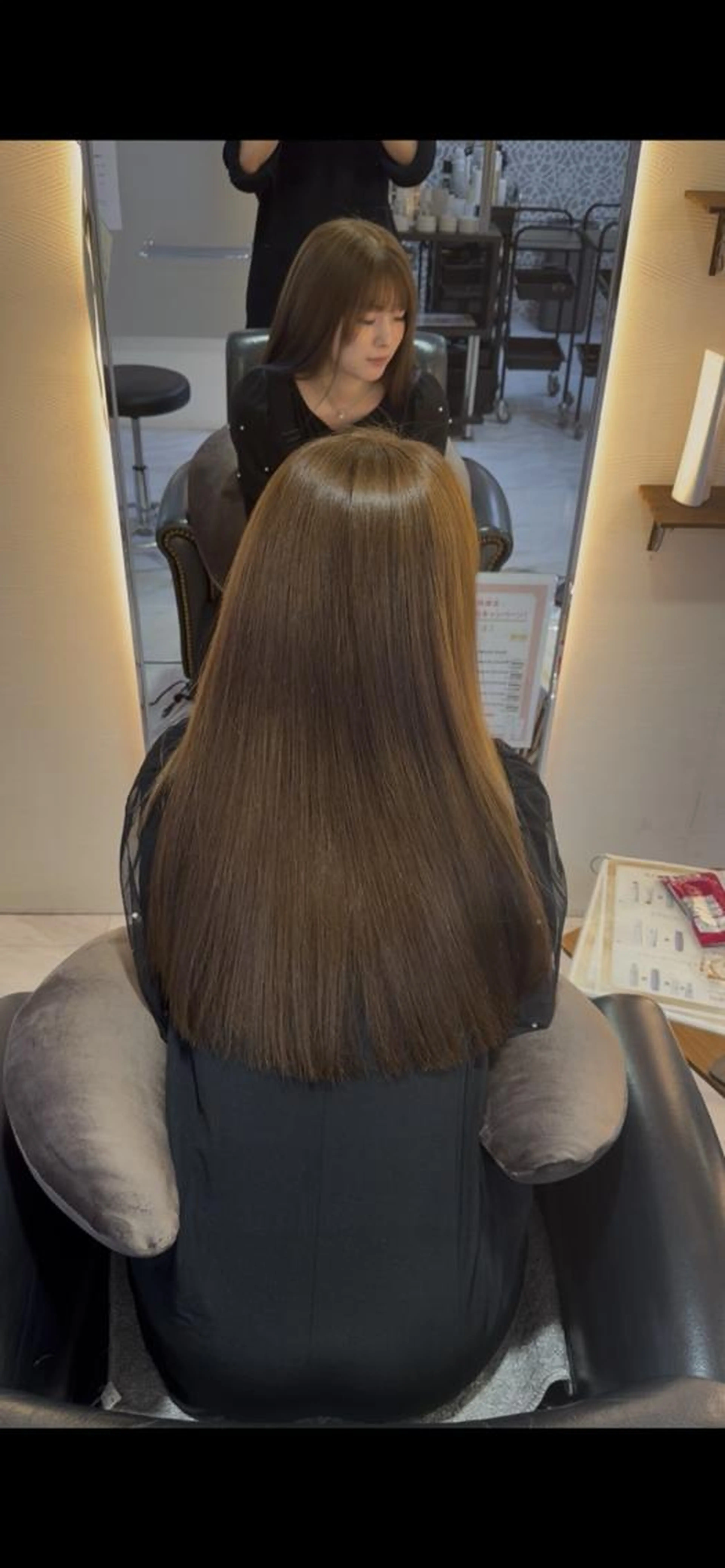 髪質改善ストレートの写真
