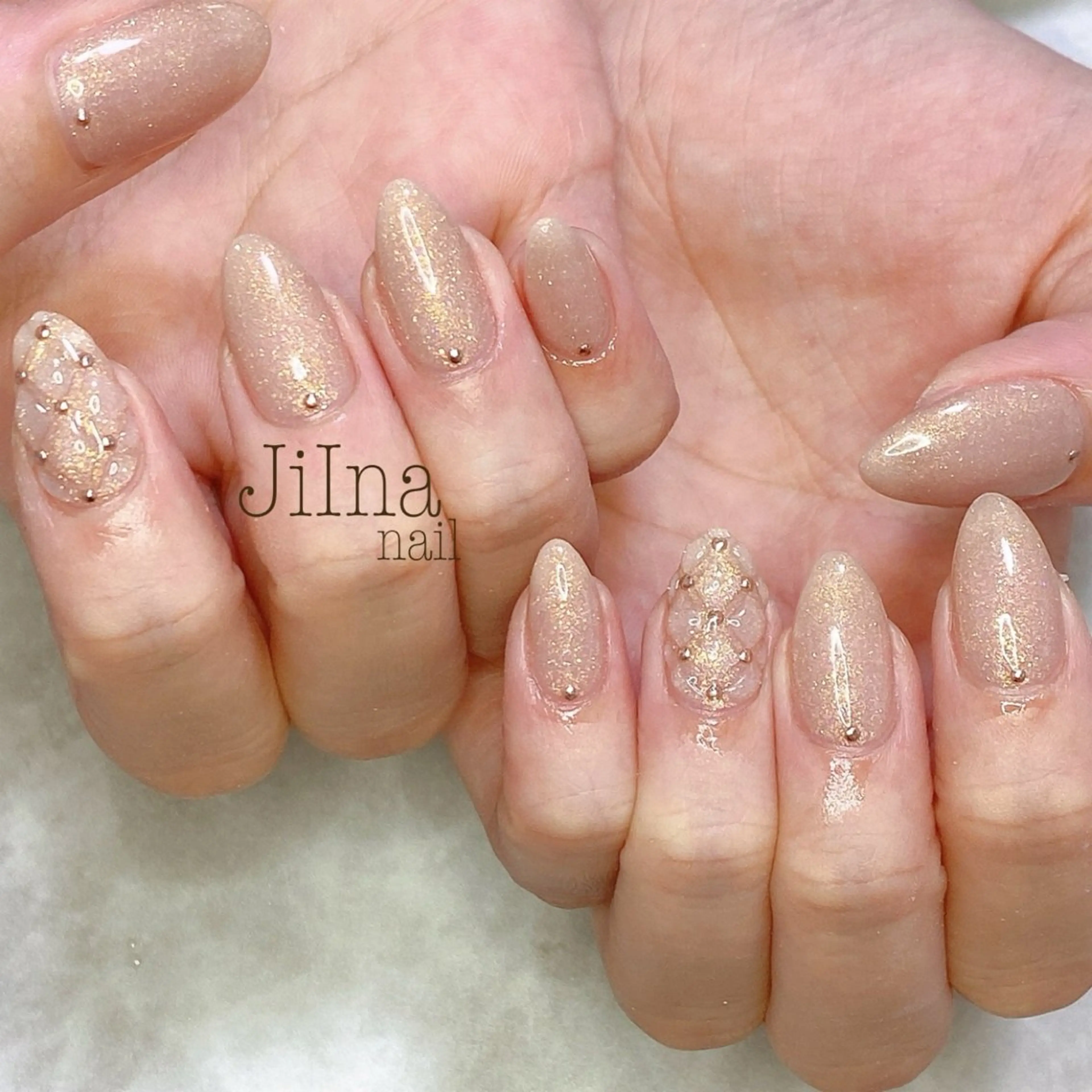ネイル 持ち込み JiIna nailのネイルデザイン