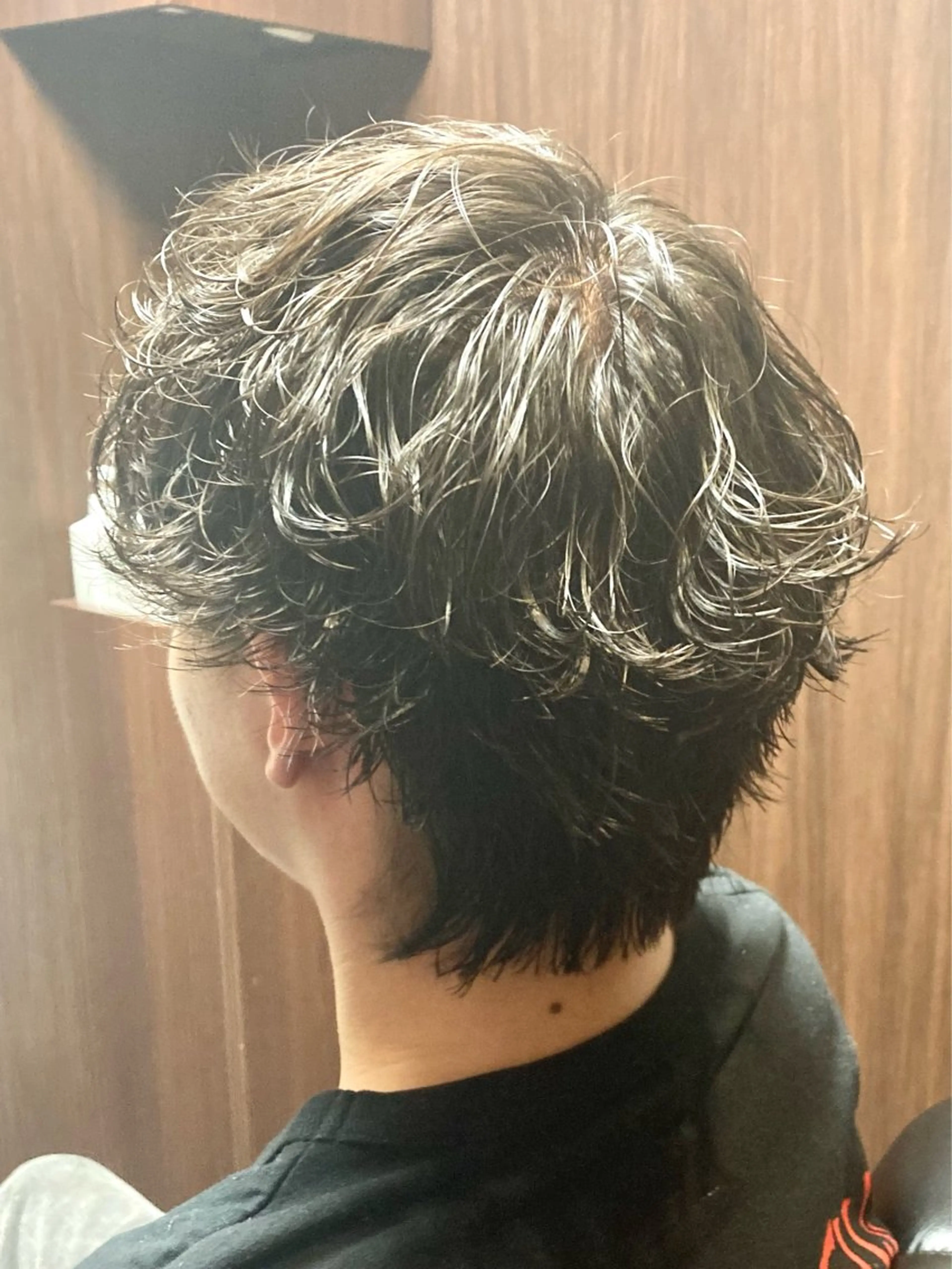 ショート パーマ メンズ メンズパーマ メンズ特化 星野裕人のヘアスタイル