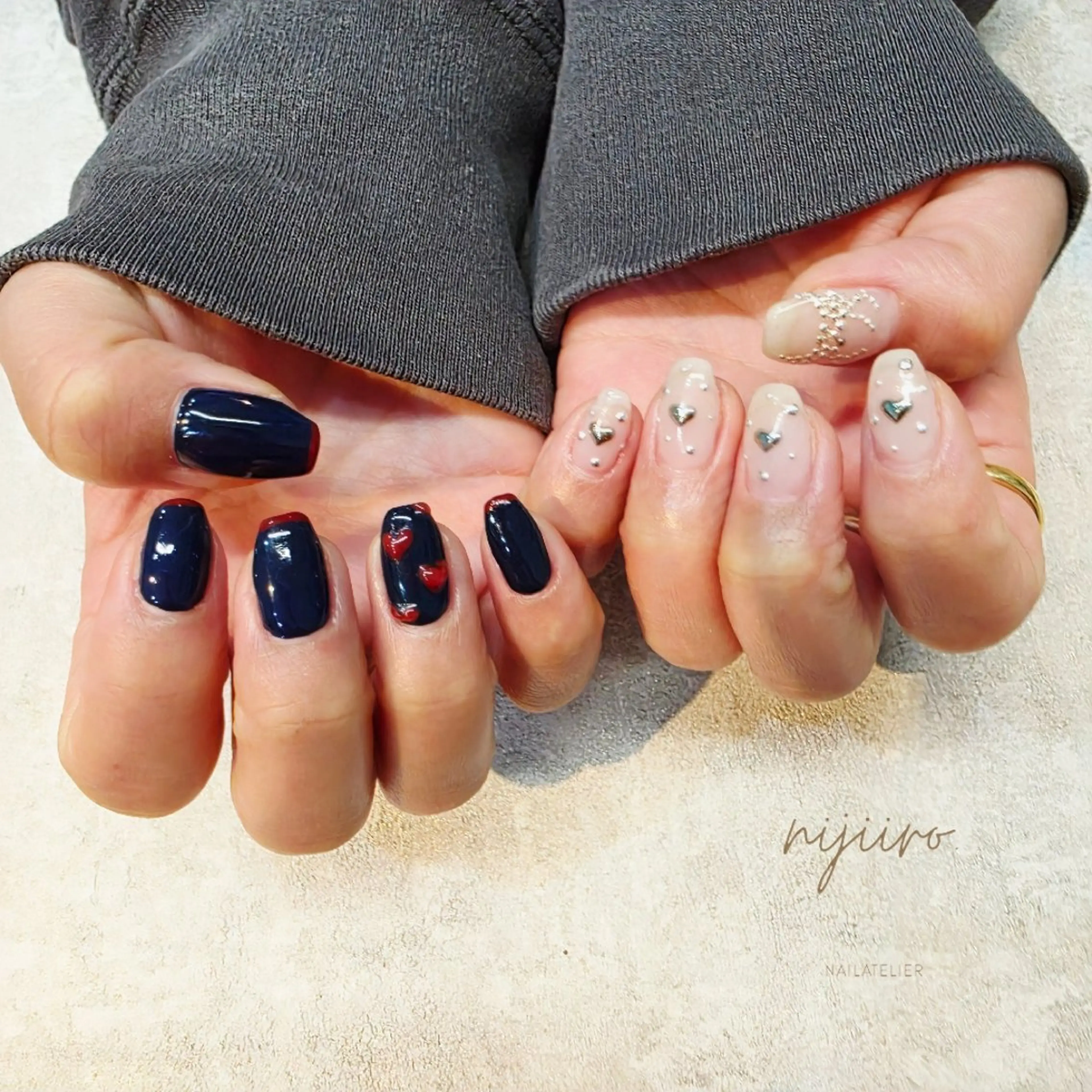 ネイル ハンドネイル nijiiro🌈 サトウのネイルデザイン