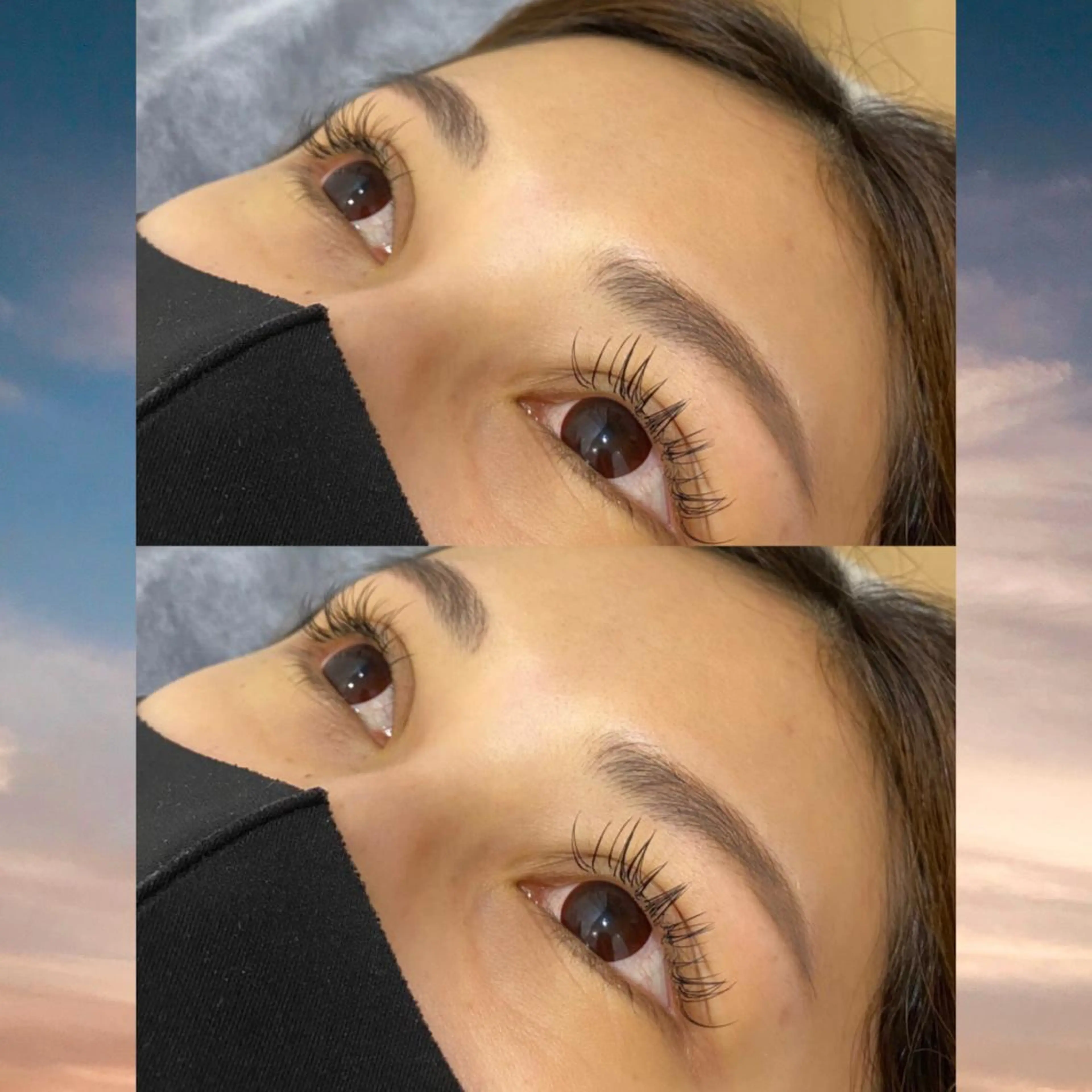 マツエク・マツパ フラットラッシュ BAMBI 🖤KAWAIのマツエク・マツパデザイン