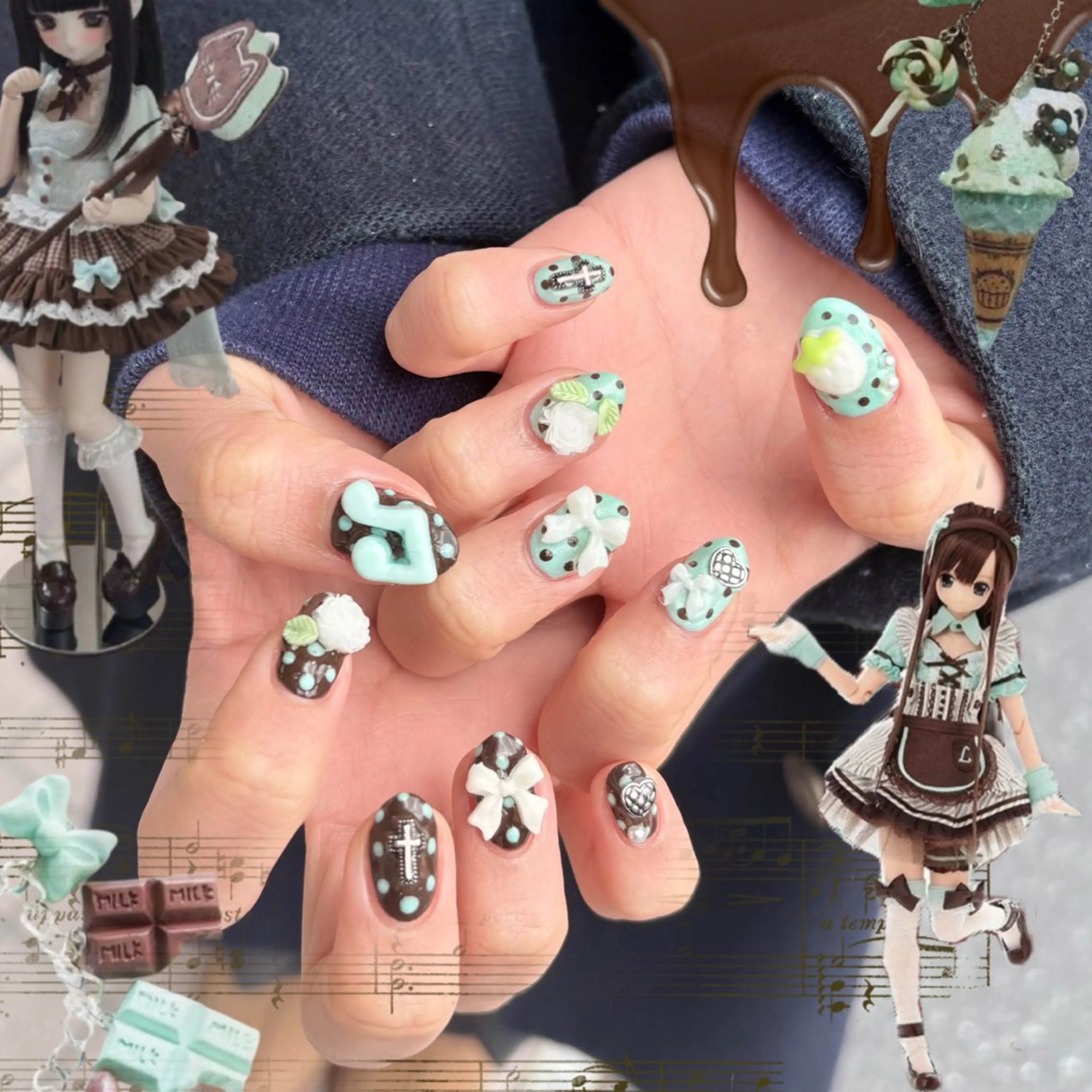 ネイル 西村 友羽音のネイルデザイン
