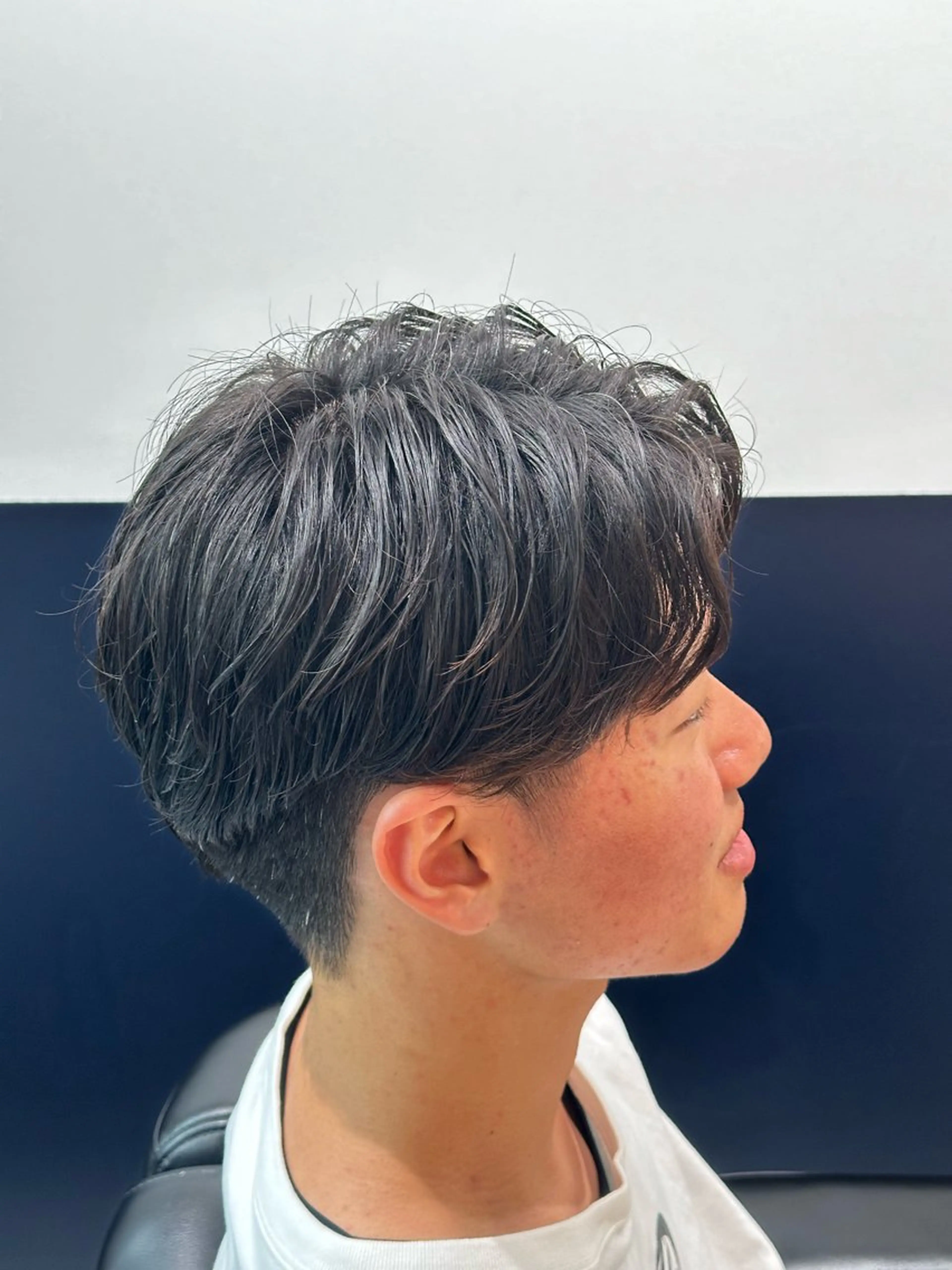 ショート パーマ 千葉弘平 🔥波巻き特化🔥のヘアスタイル