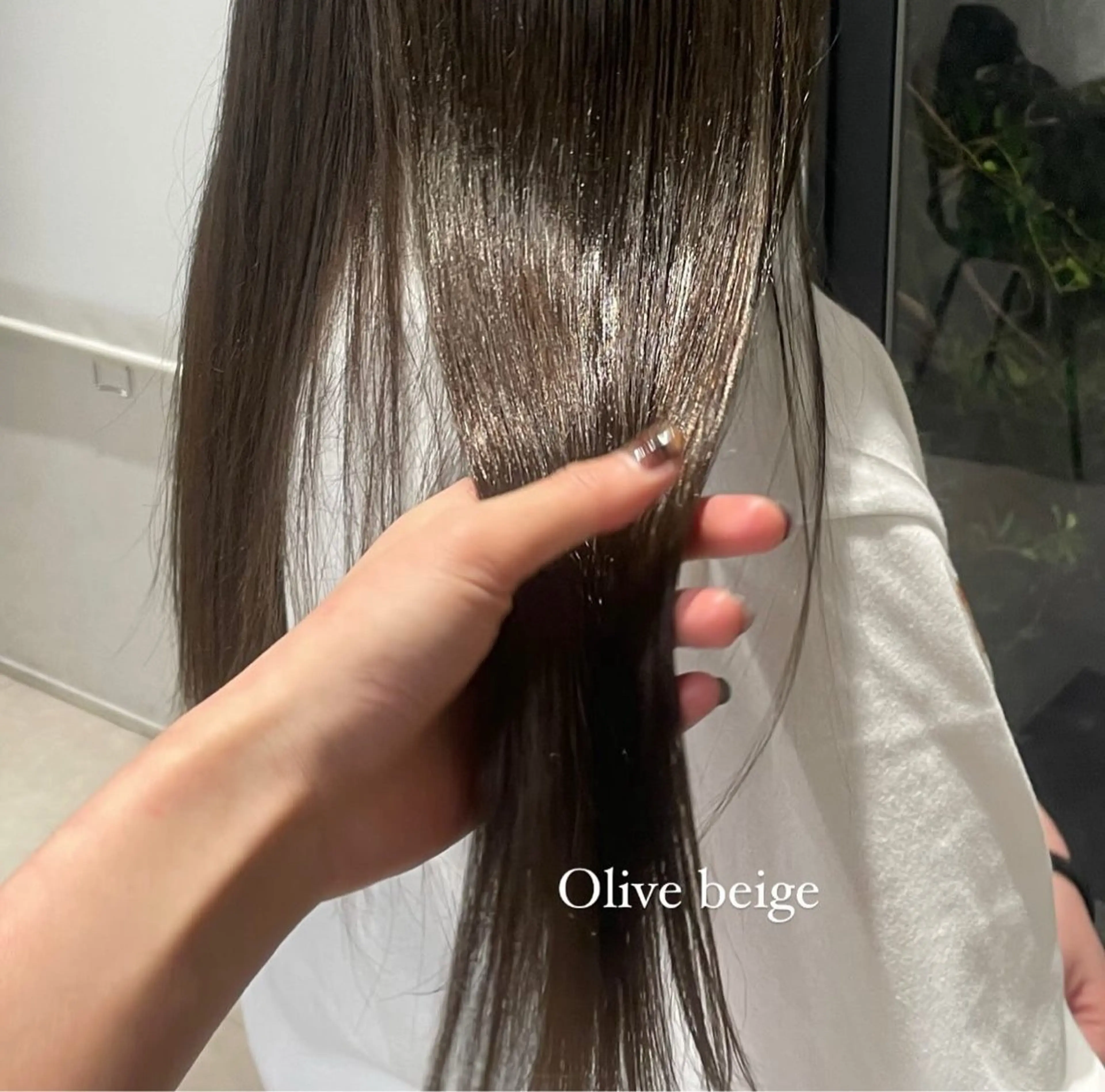 ロング カラー miyu  / 柔らかい透明感カラーのヘアスタイル