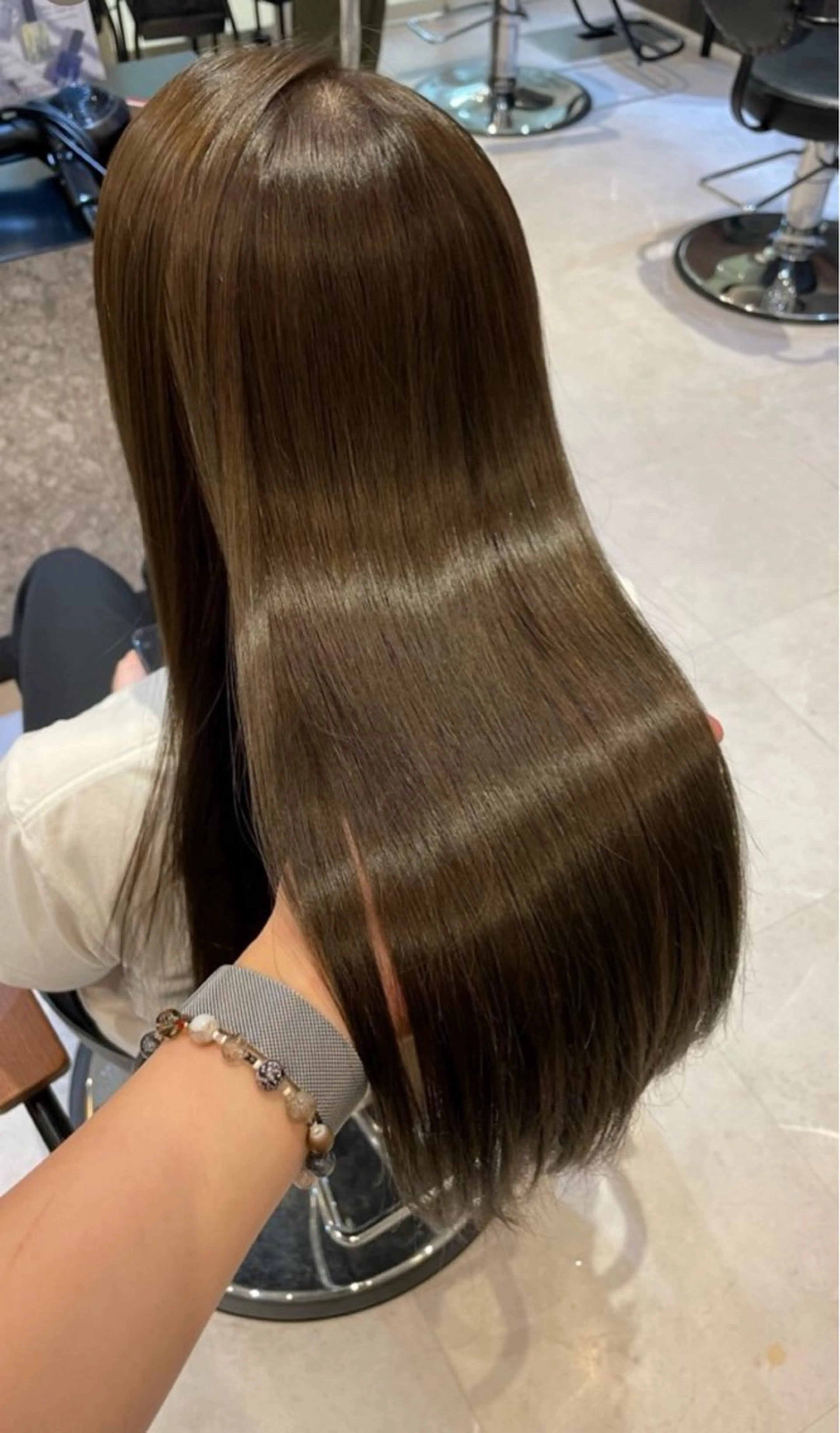 ロング カラー カラー/髪質改善 トリートメント/優果のヘアスタイル