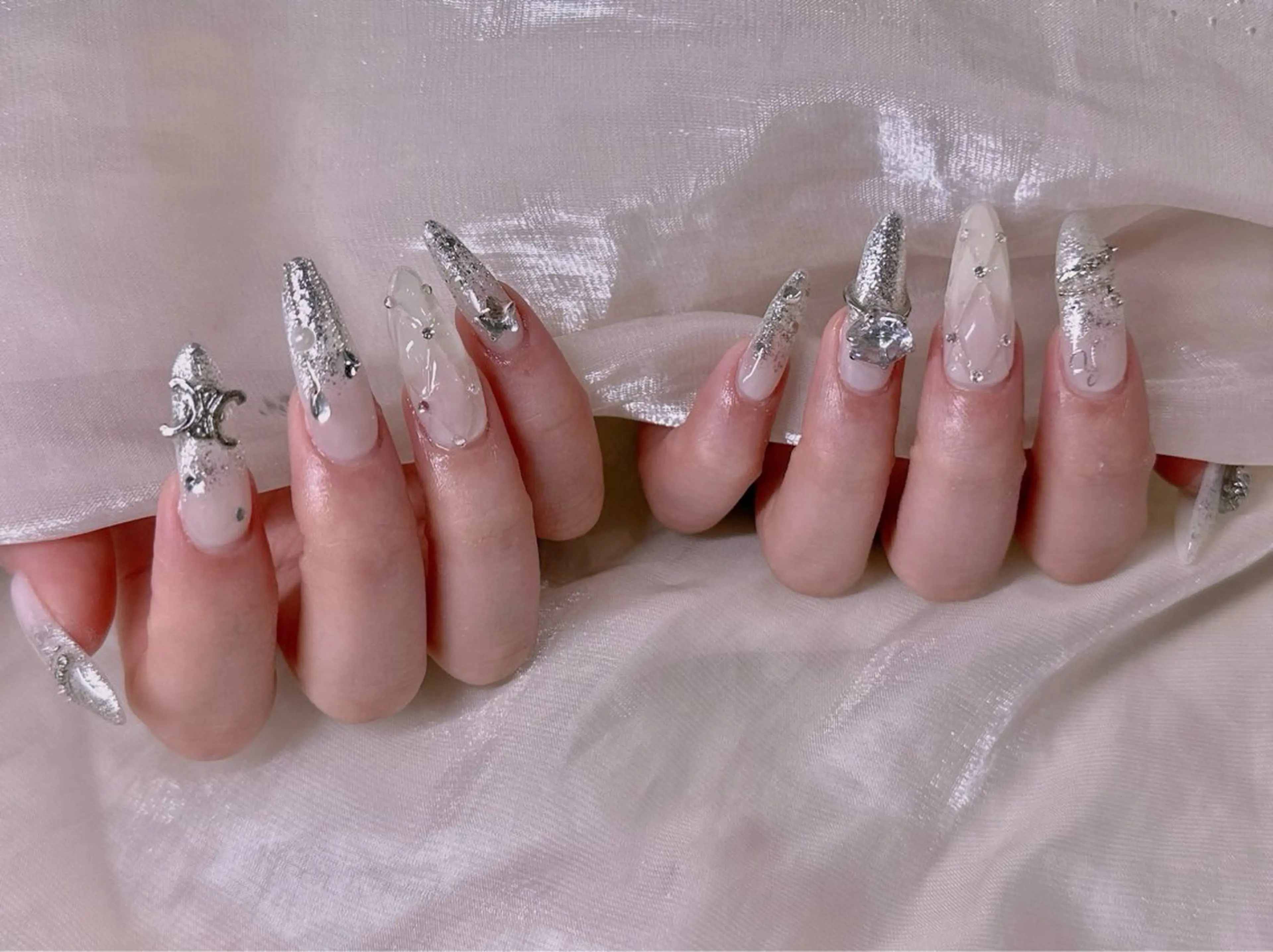 ネイル 長さだし専門店 M2　rikaのネイルデザイン