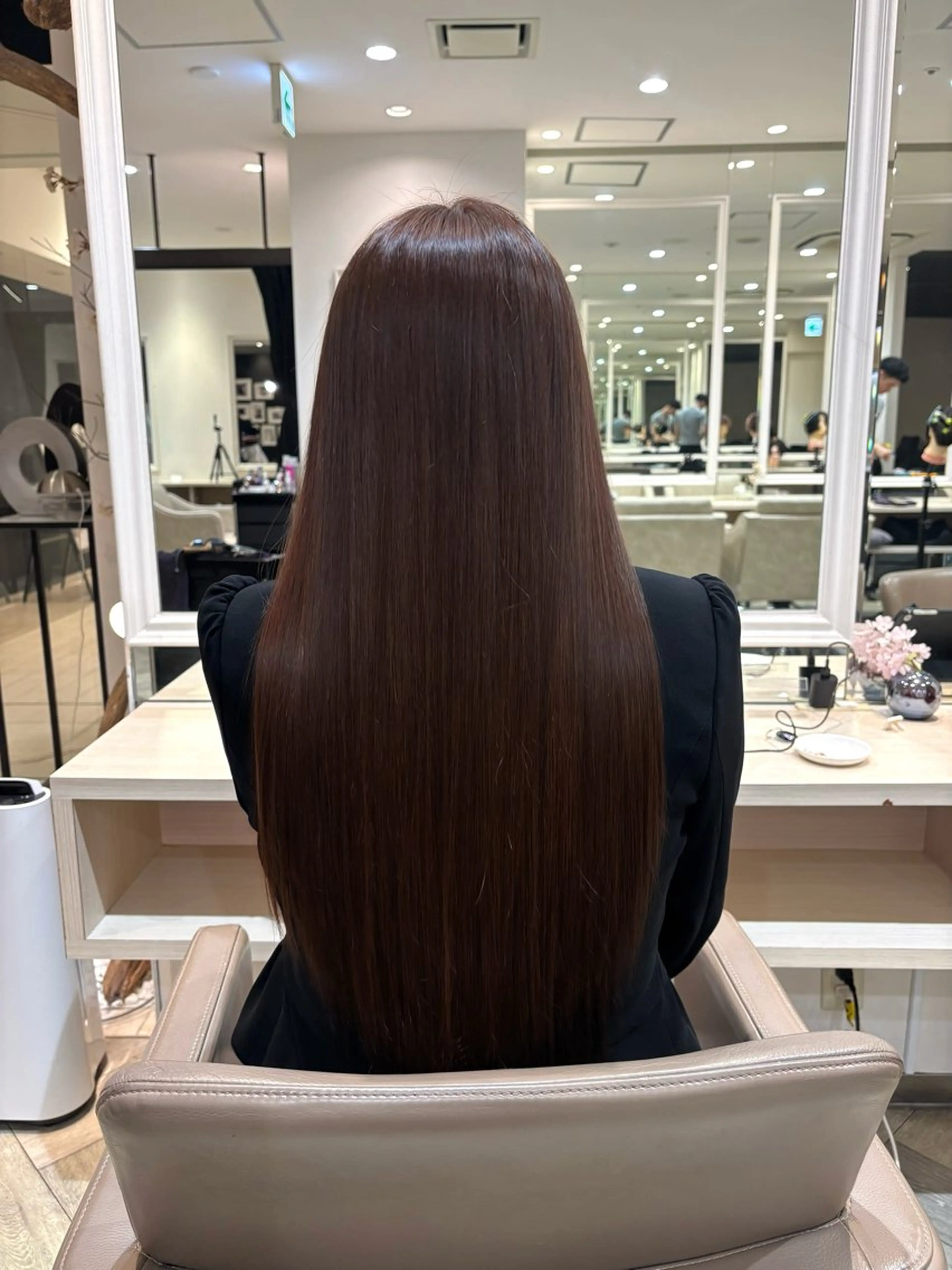 カラー リ パのヘアスタイル