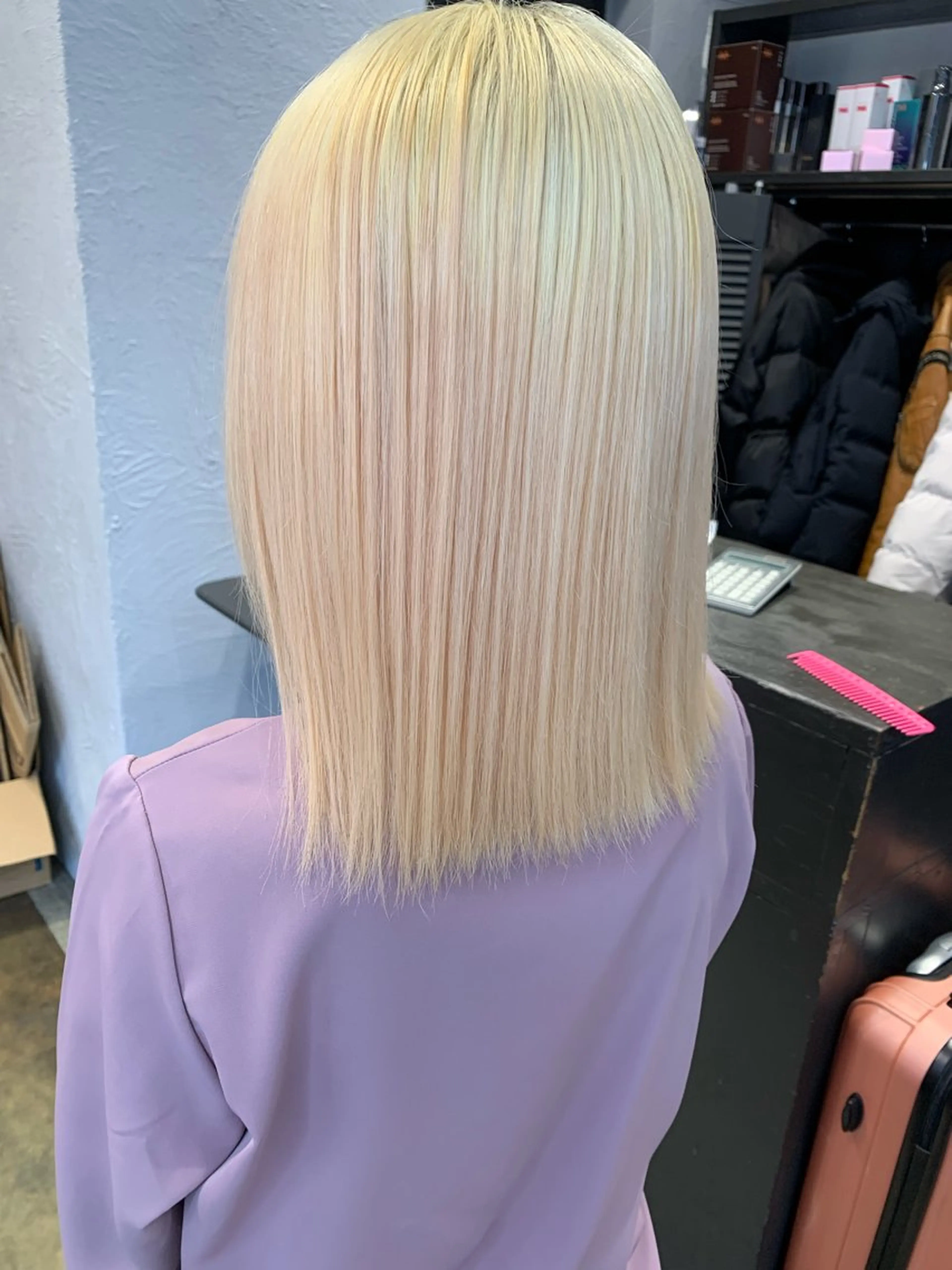 ミディアム カット ヘアカラー GISEL 筑紫野店のヘアスタイル