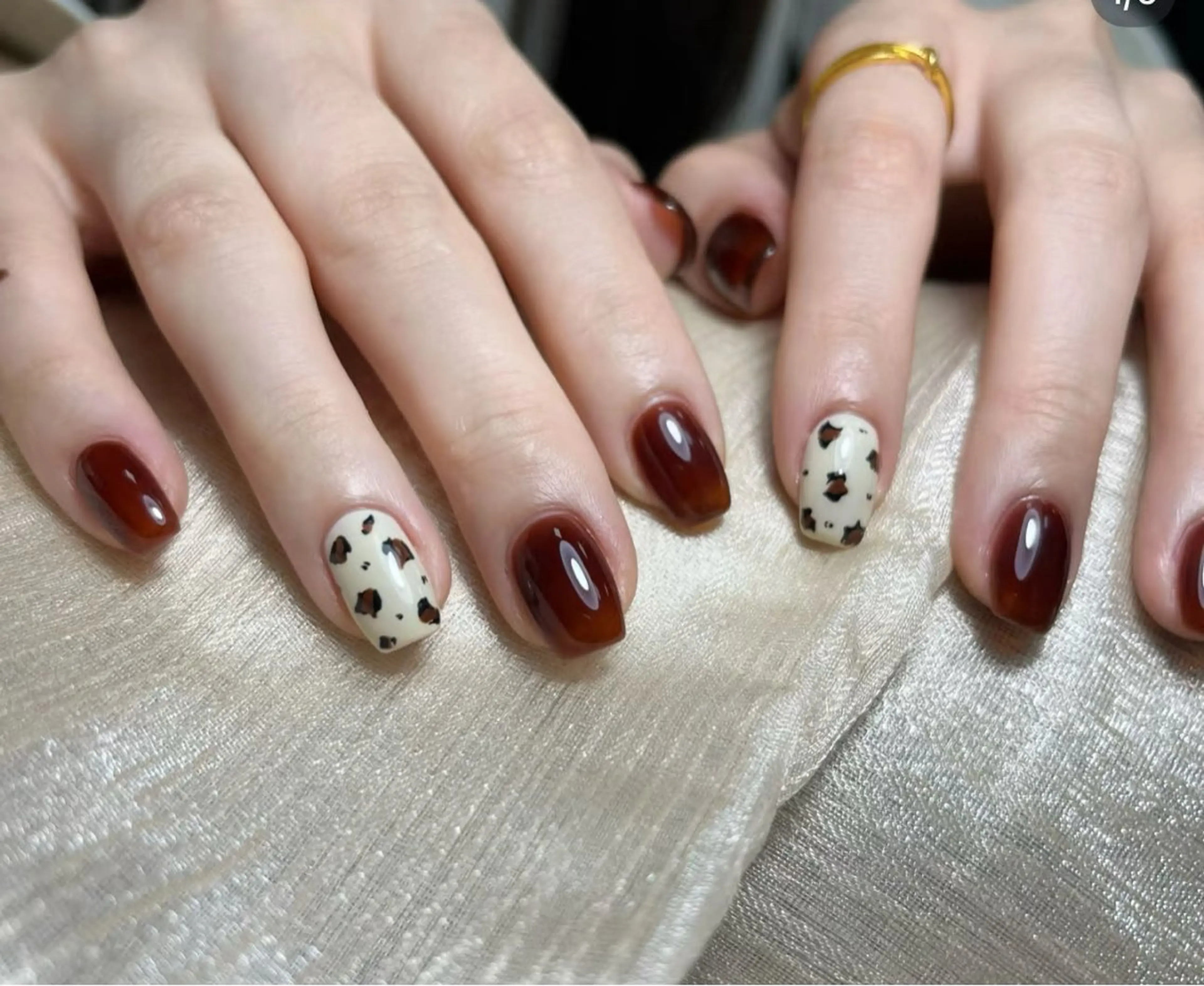 ネイル アートネイル オーロラネイル チークネイル フレンチネイル ガラスフレンチ ハンドネイル 🎀YooLi Nail salonのネイルデザイン