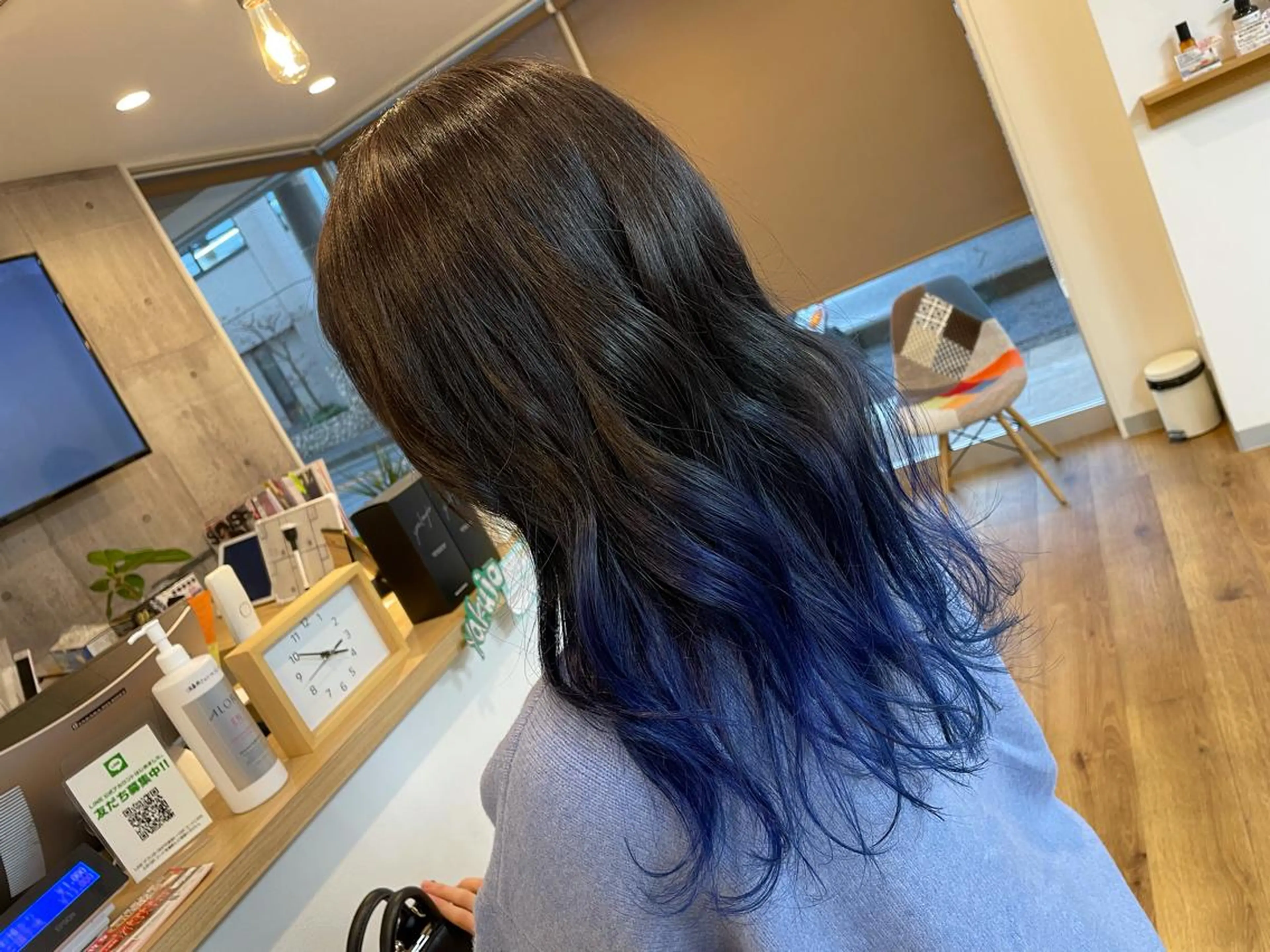 ロング カラー 宮崎 千夏のヘアスタイル