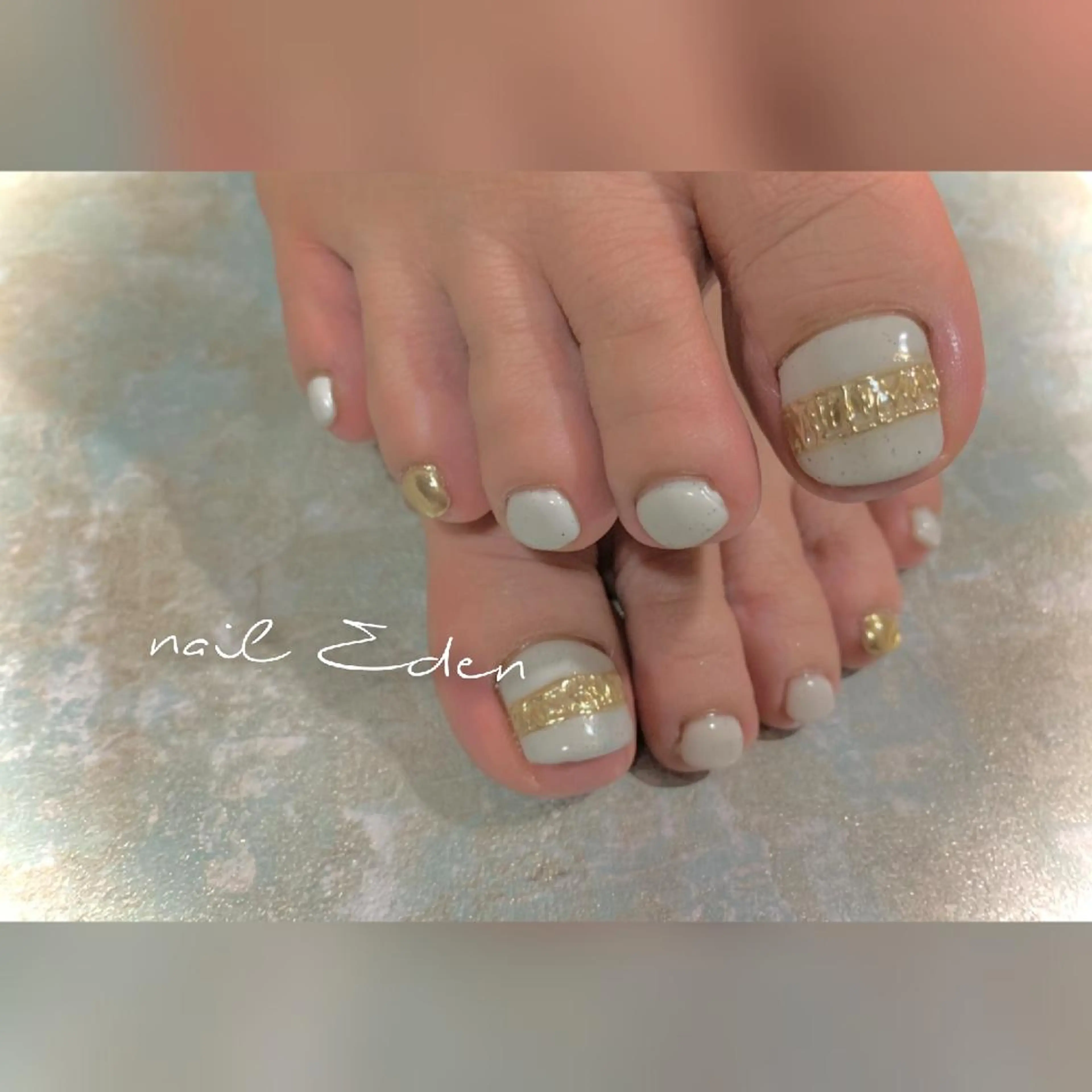 ネイル アートネイル 持ち込み シンプルネイル Eden ♾️のネイルデザイン